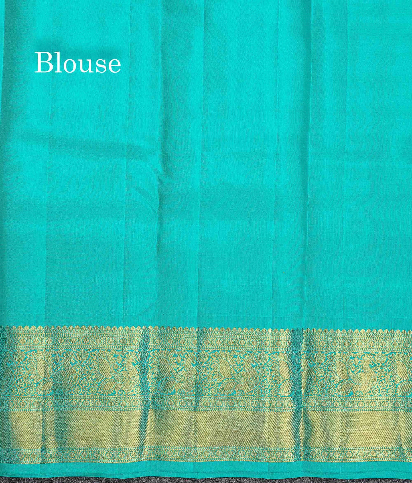 Pure Kanjivaram Silk Saree - Manthulir Green Colour Checks With Butta & Contrast Sea Green Border