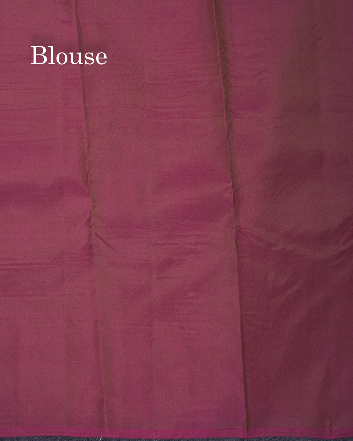 Olive Green Puremix Silk Saree With Contrast Magenta Fancy Border