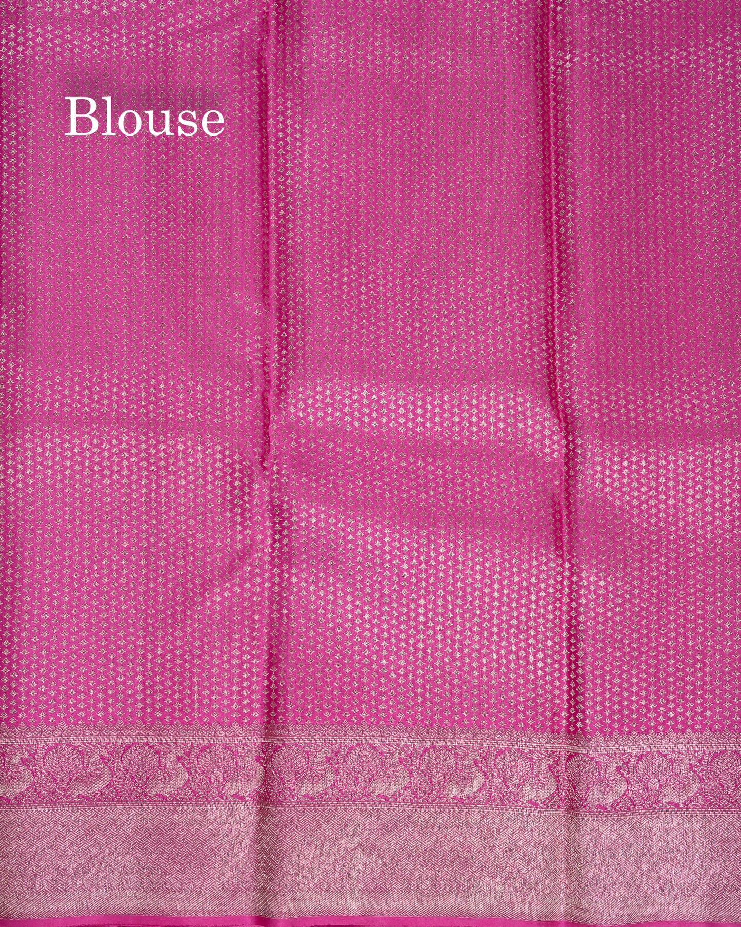 Beautiful Grey White Fancy Bridal Pure Kanjivaram Silk Saree With Contrast Pink Traditional Medium Border
