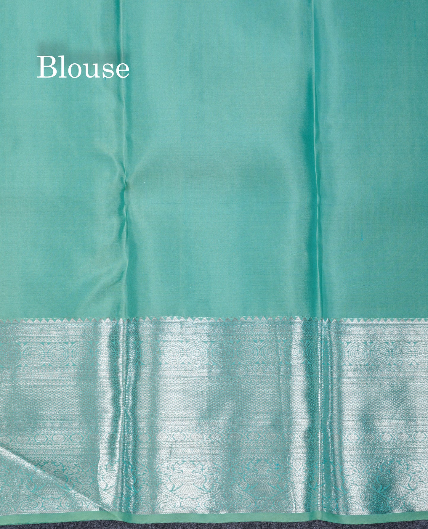 Light Rexona Bridal Pure Kanjivaram Silk Saree With Traditional Evening Morning Border