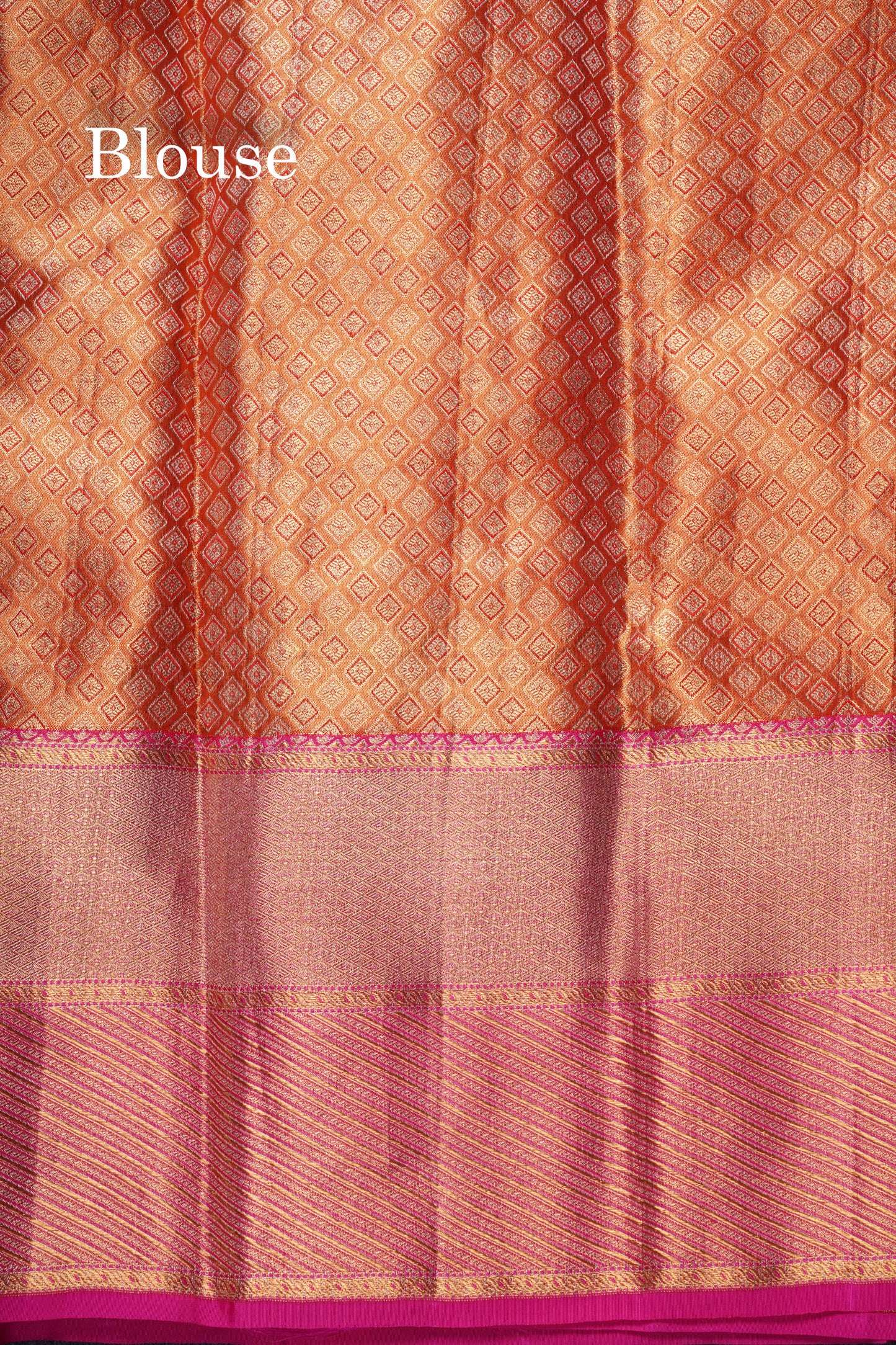 Kanjivaram Tissue Silk Saree Lavender With Grand Blouse