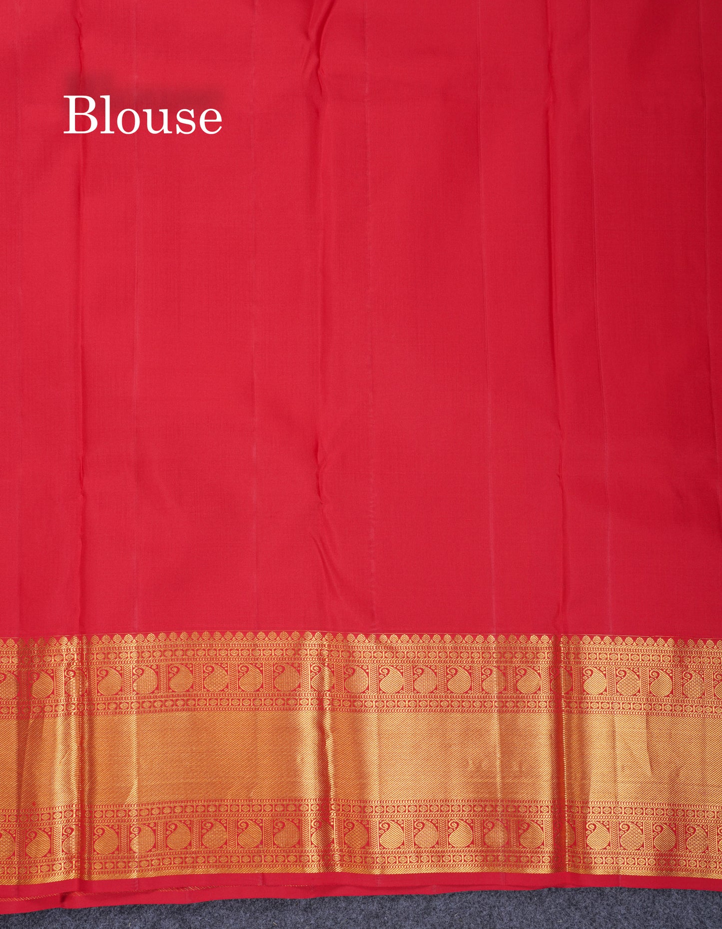 Beautiful Reddish Maroon Pure Kanjivaram Silk Saree With Traditional Border