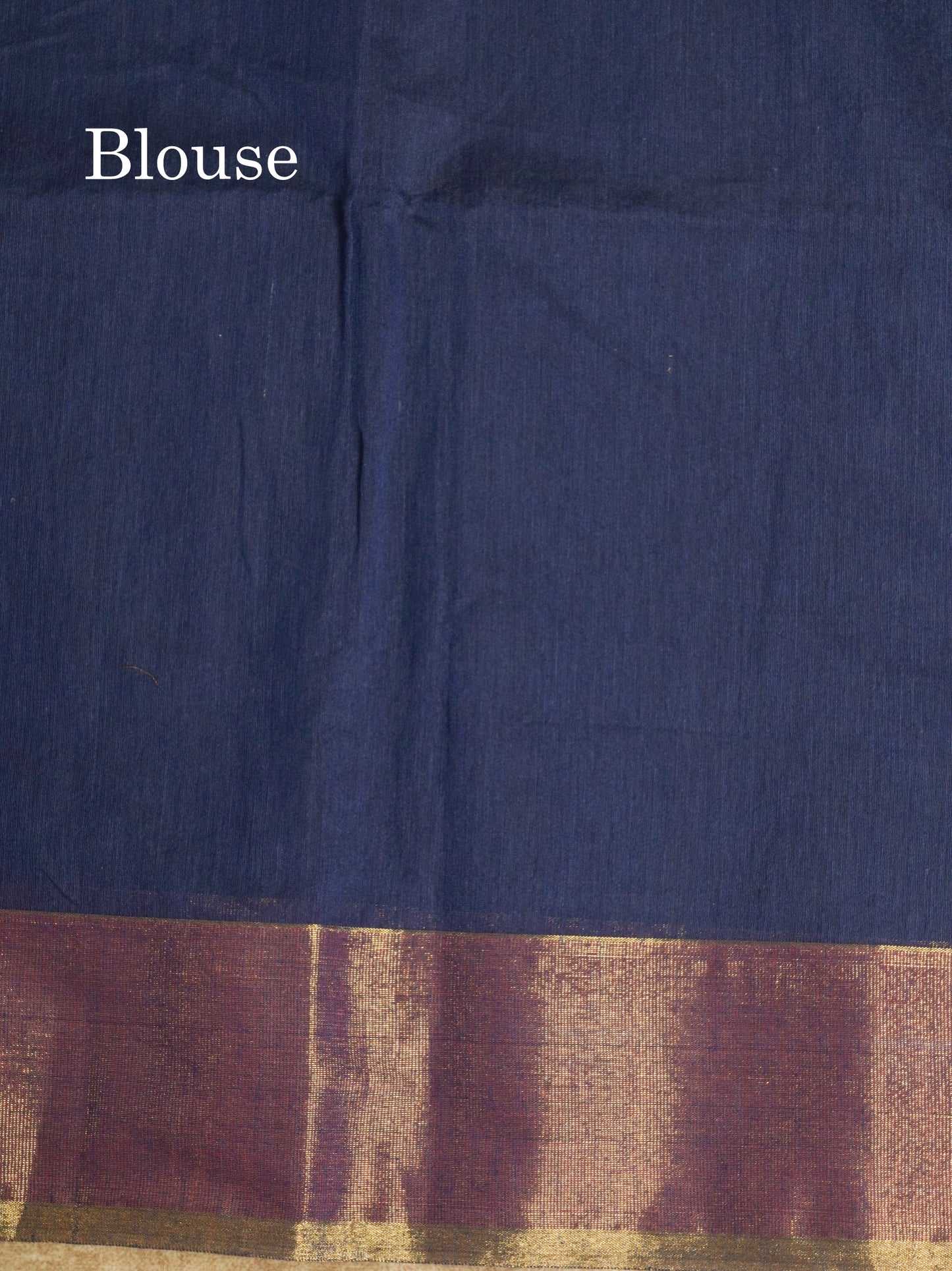 Blue Colour Pochampalli SICO Cotton Saree With Tissue Border
