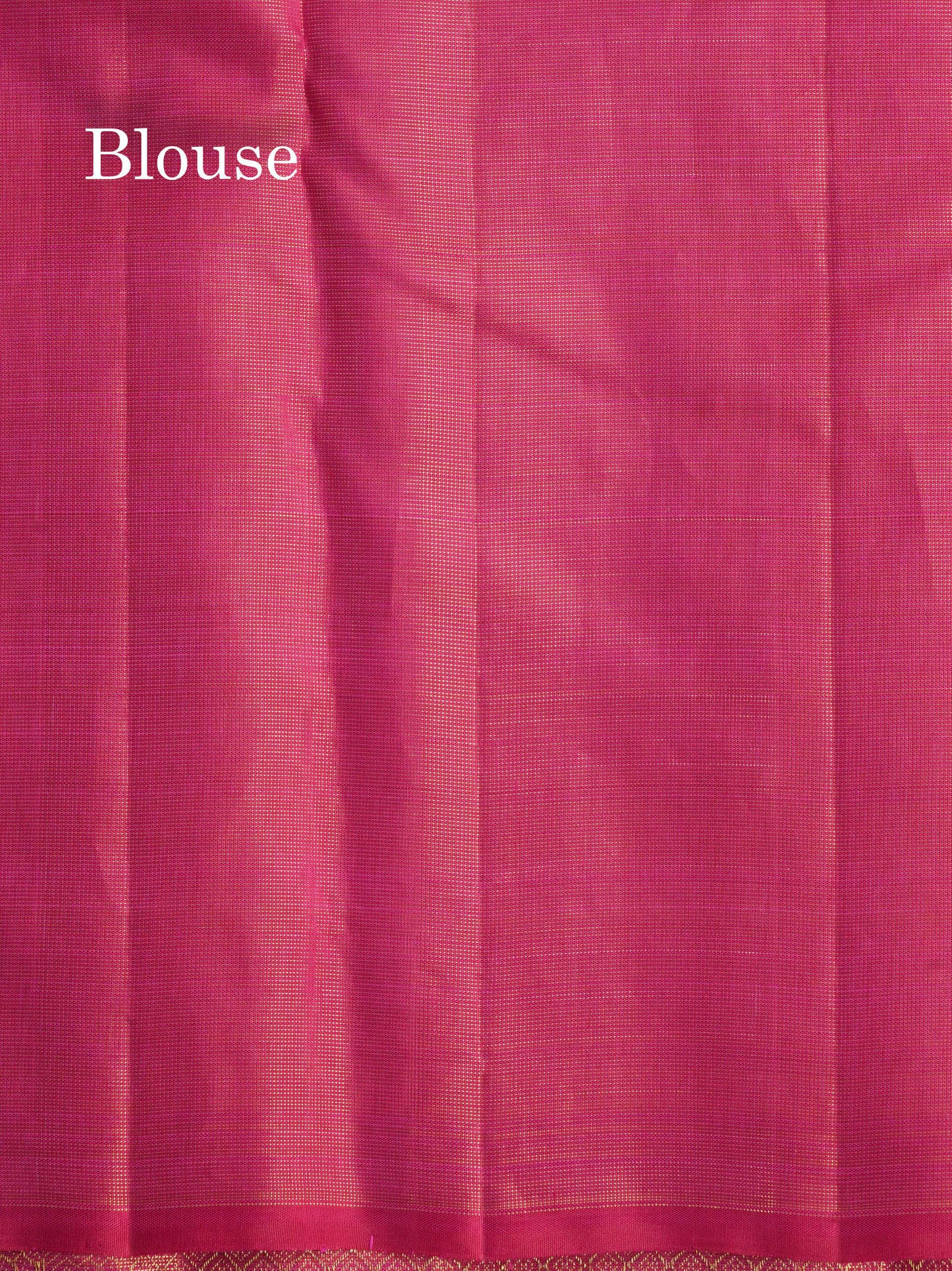 Beautiful Pink Fancy Vairaoosi Pure Kanjivaram Silk Saree with Contrast Rexona Green Blouse