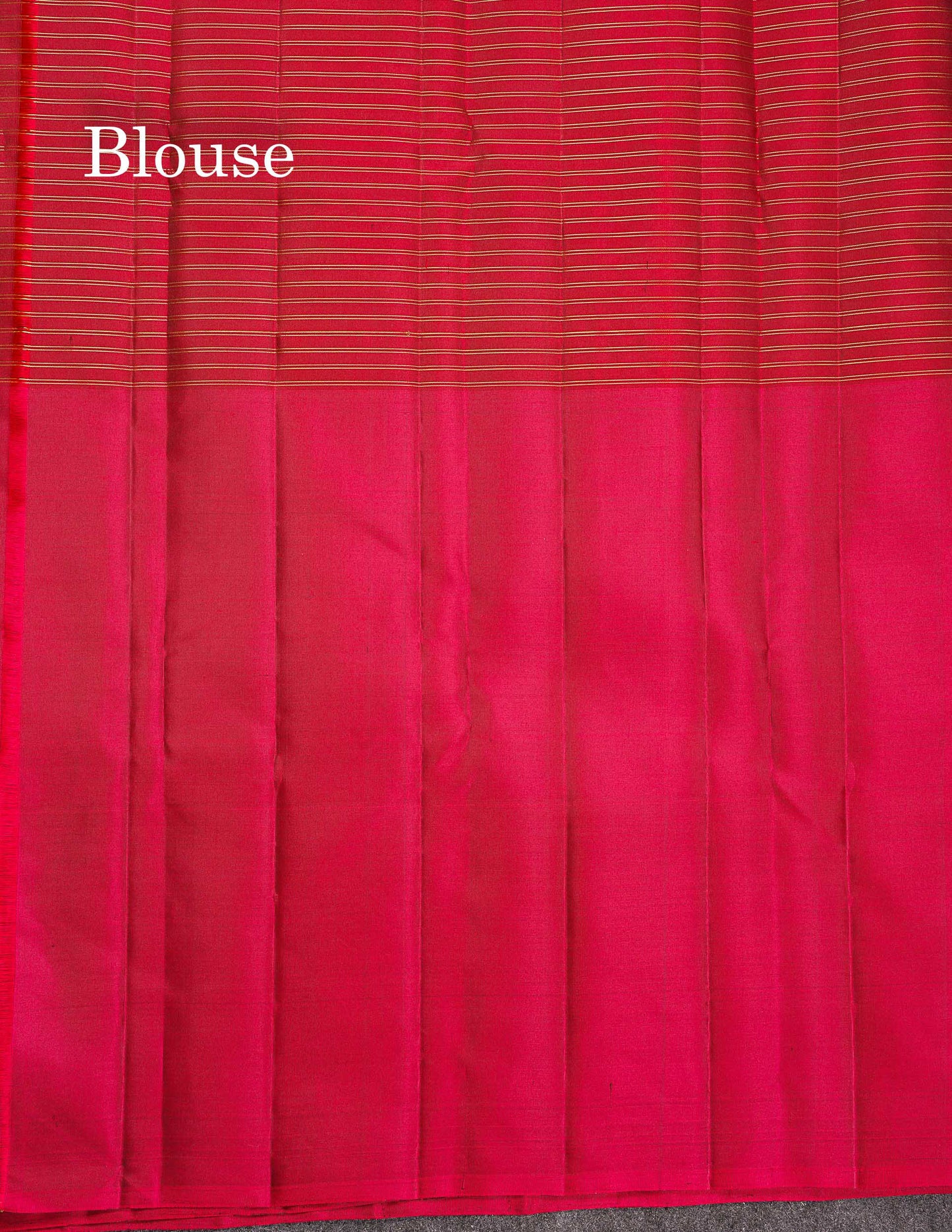 Pure Kanjivaram Silk Saree - Dark Brown Colour Body Checks With Dual Tone Maroon Long Border
