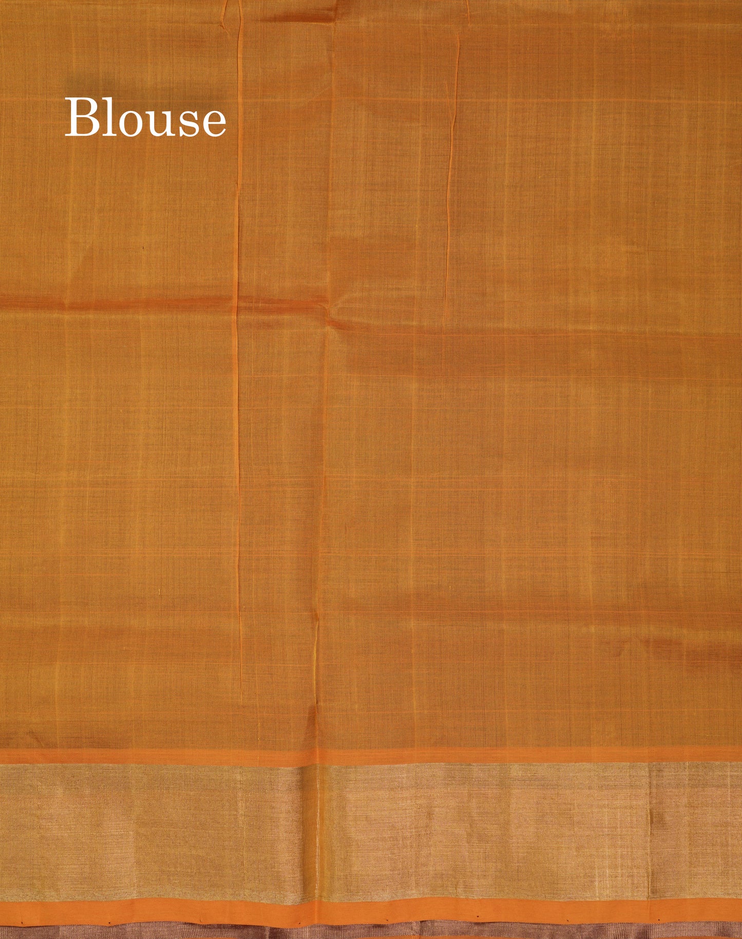 Ramar Blue Pure Silk Cotton Saree With Contrast Pink Blouse