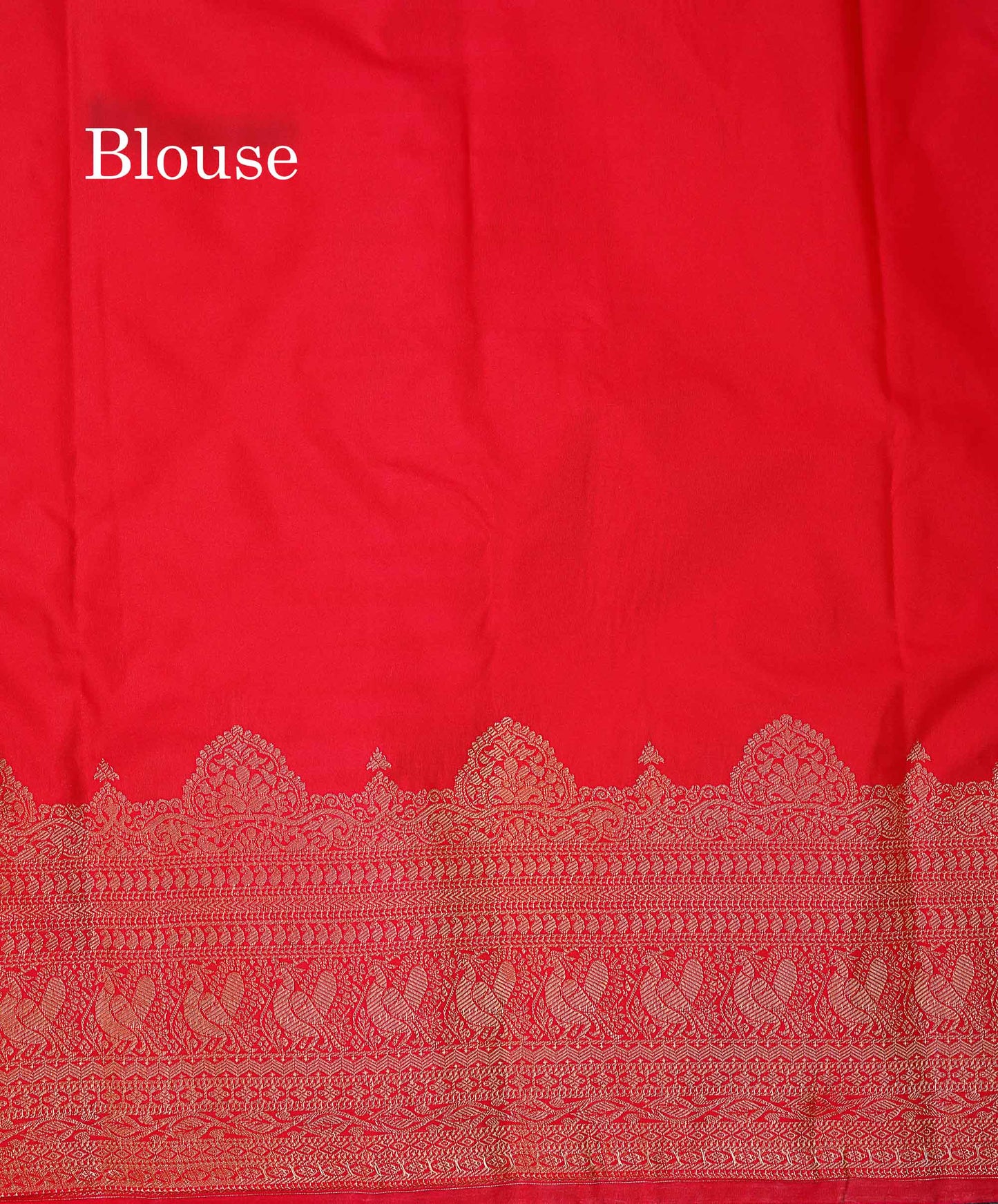 Beautiful Dual Tone Magenta Iruthalai Pakshi Zari Butta Semi Silk Saree With Traditional Turning Border