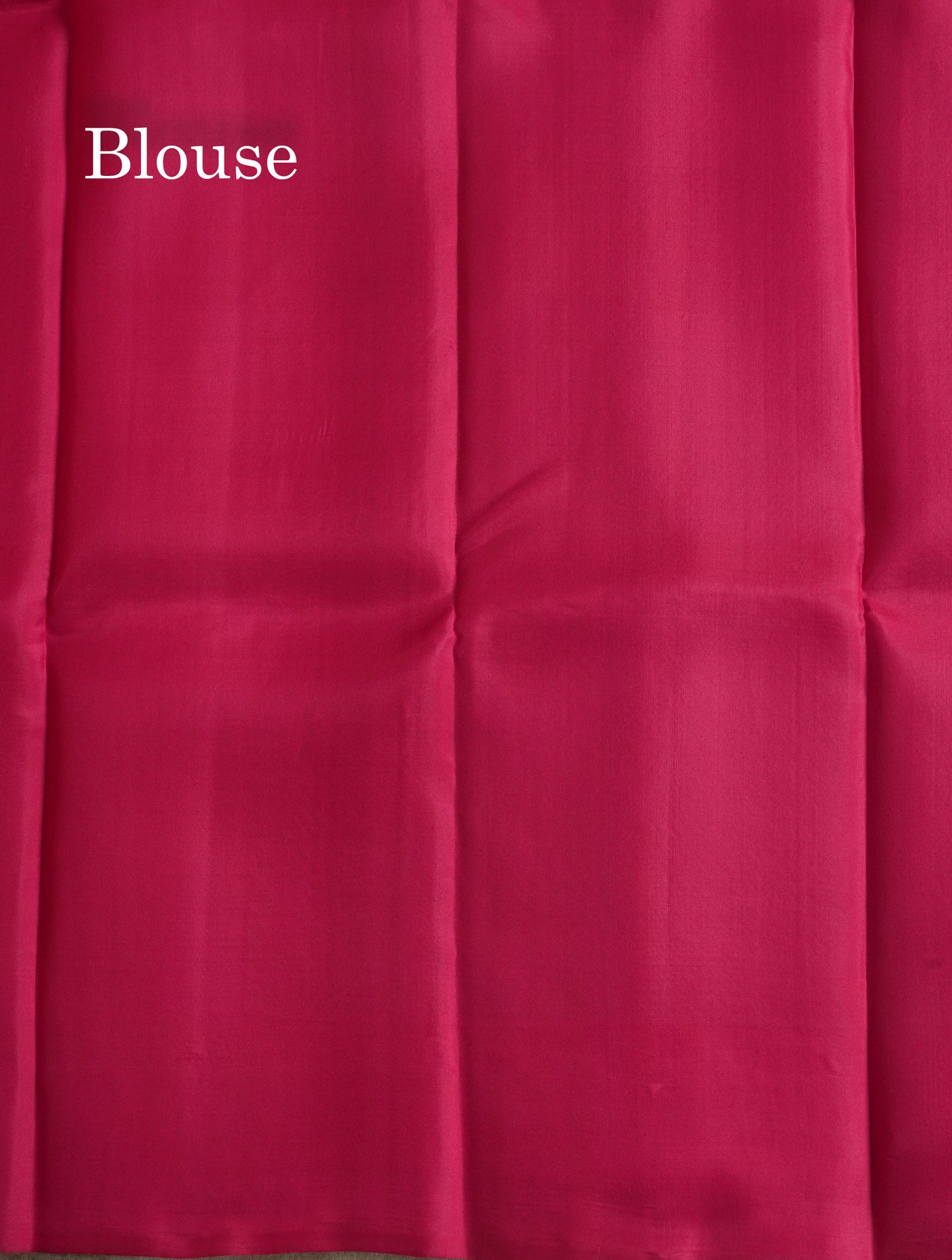 Paalum Pazham Checks Pure Kanjivaram Silk Saree With Contrast Pink Blouse
