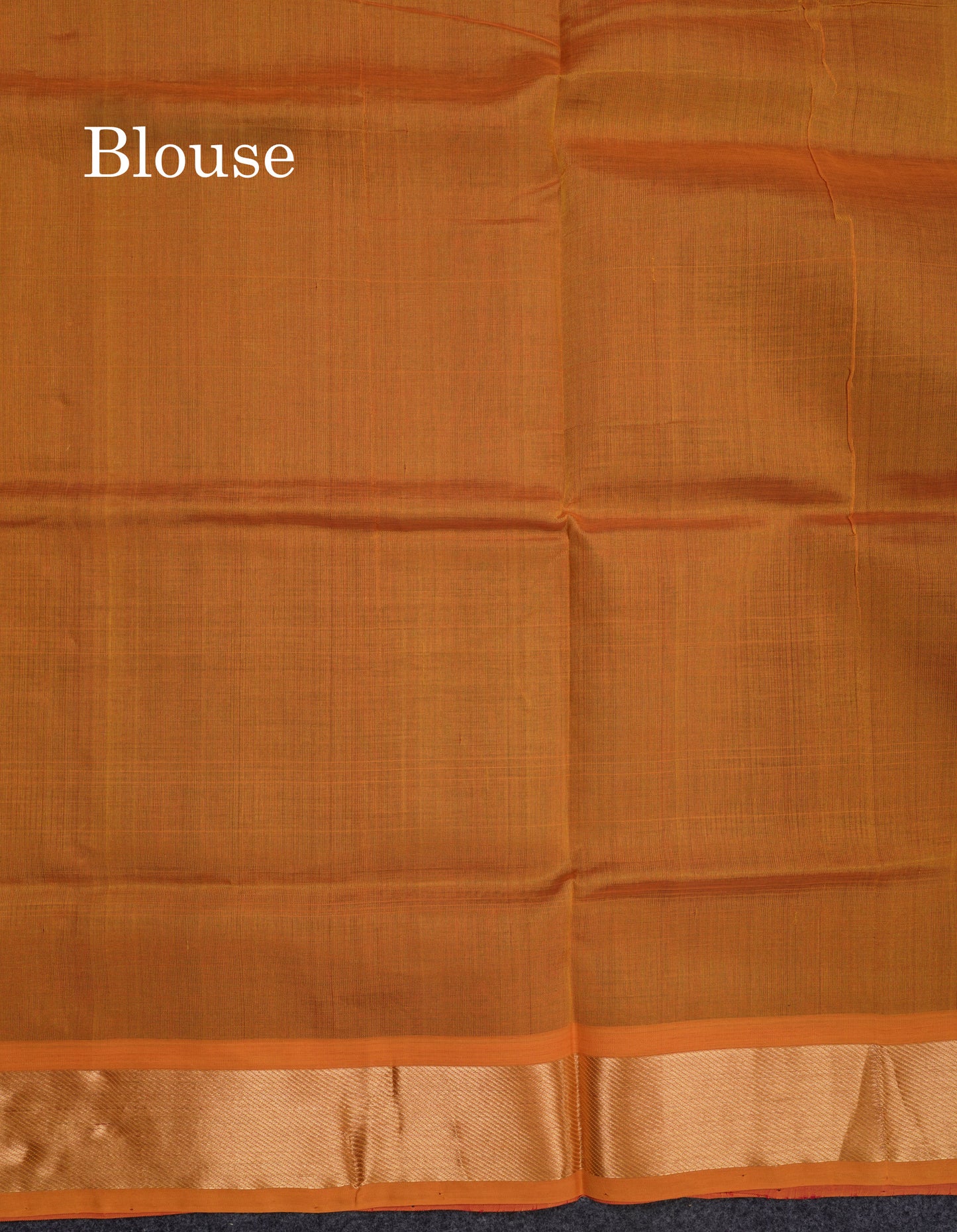 Dark Maroon Pure Silk Cotton Saree With Contrast Mustard Yellow Blouse