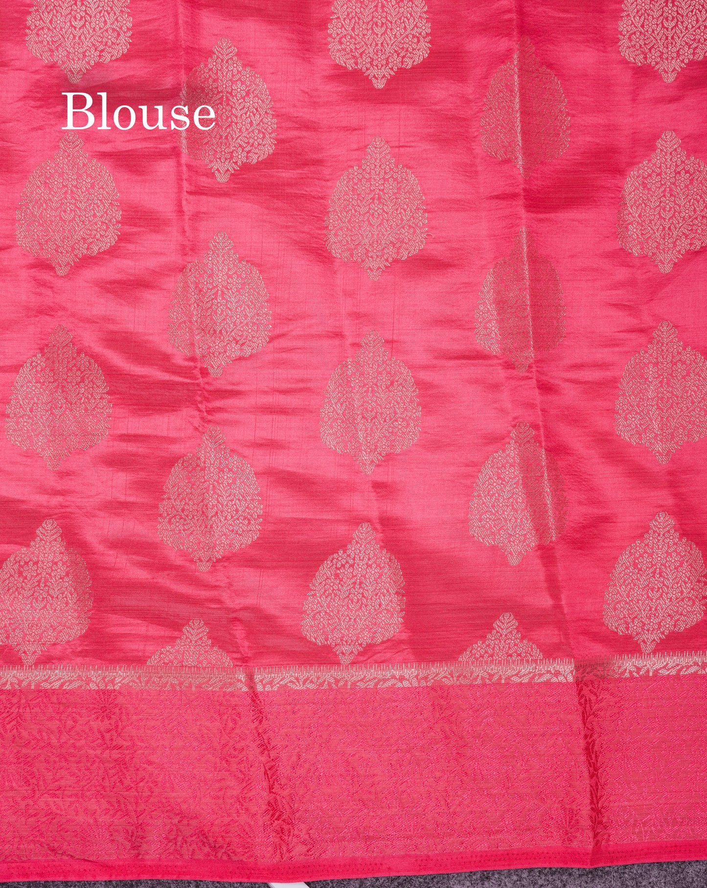 Beautiful Lavender Semi Raw Silk Saree With Fancy Border