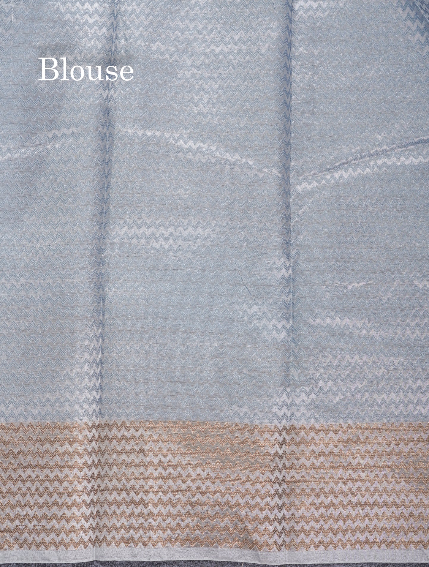 Sandal Premium Crush Fancy Saree with Traditional Border