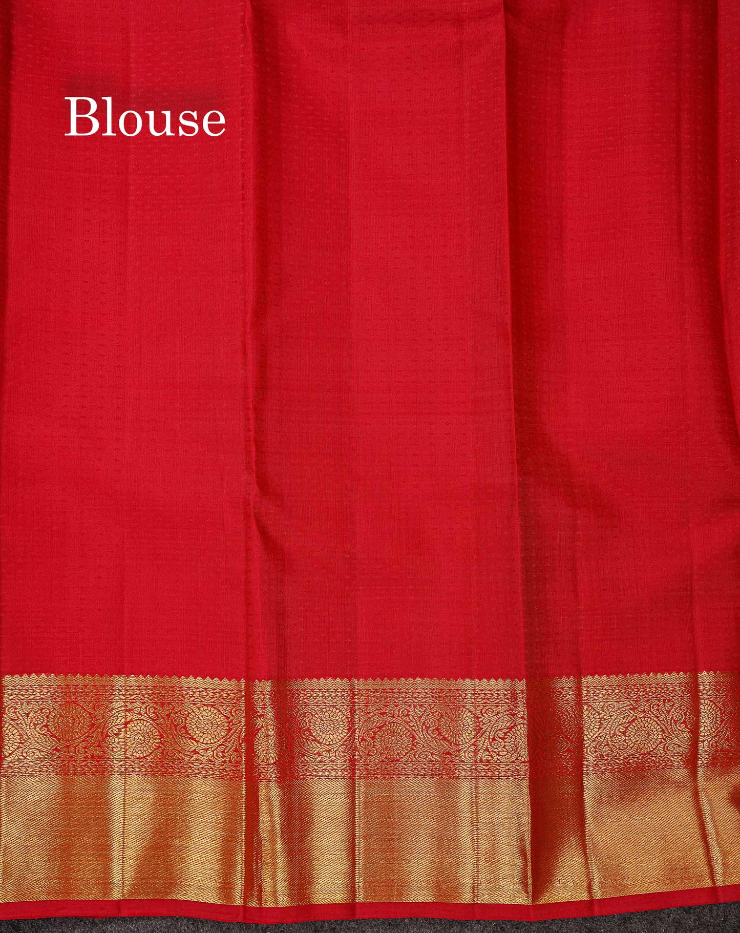 Beautiful Redish Maroon 2G Bridal Pure Kanjivaram Silk Saree With Traditional Border