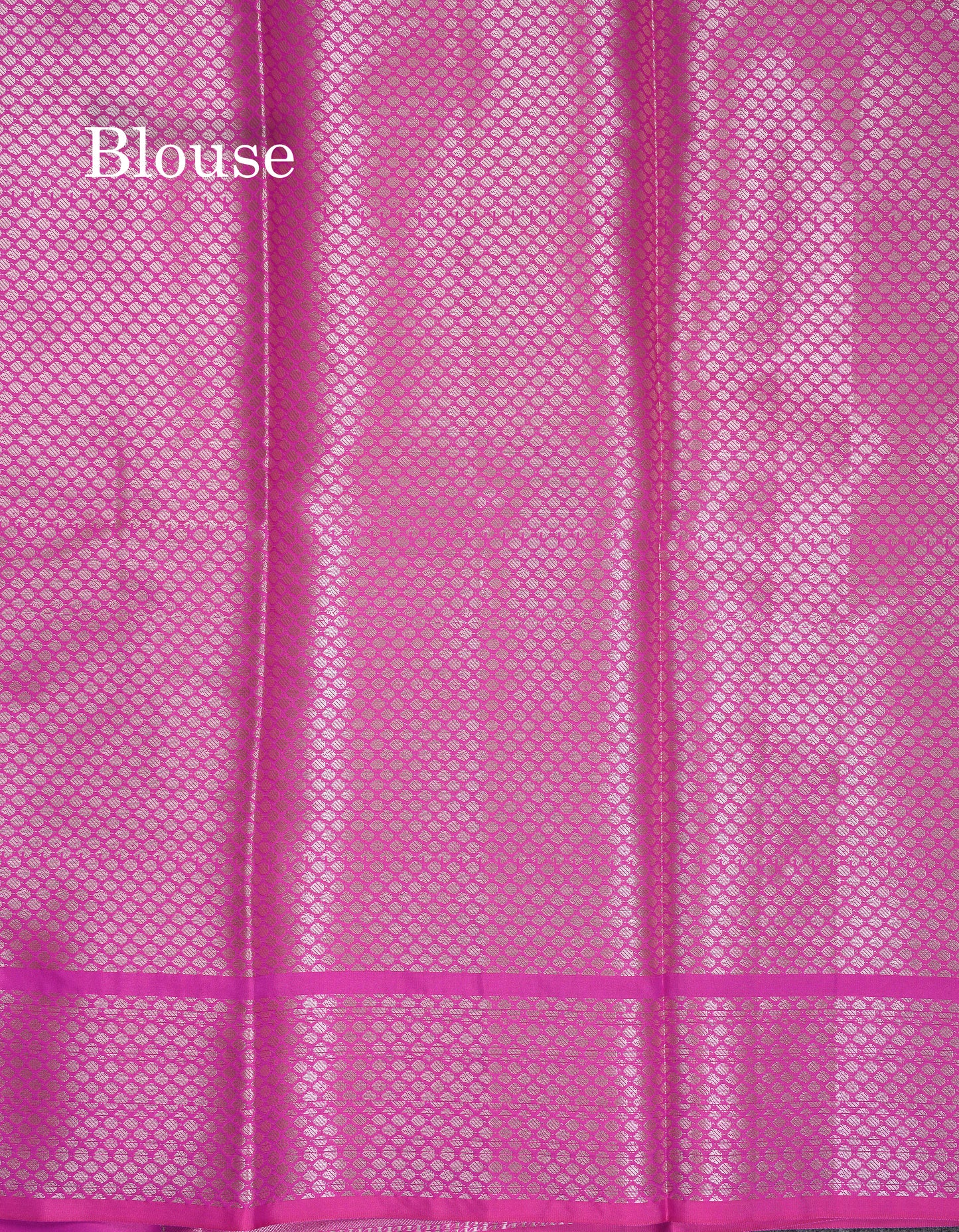 Beautiful Magenta Pink Fancy Semi Soft Silk Saree With Traditional Border
