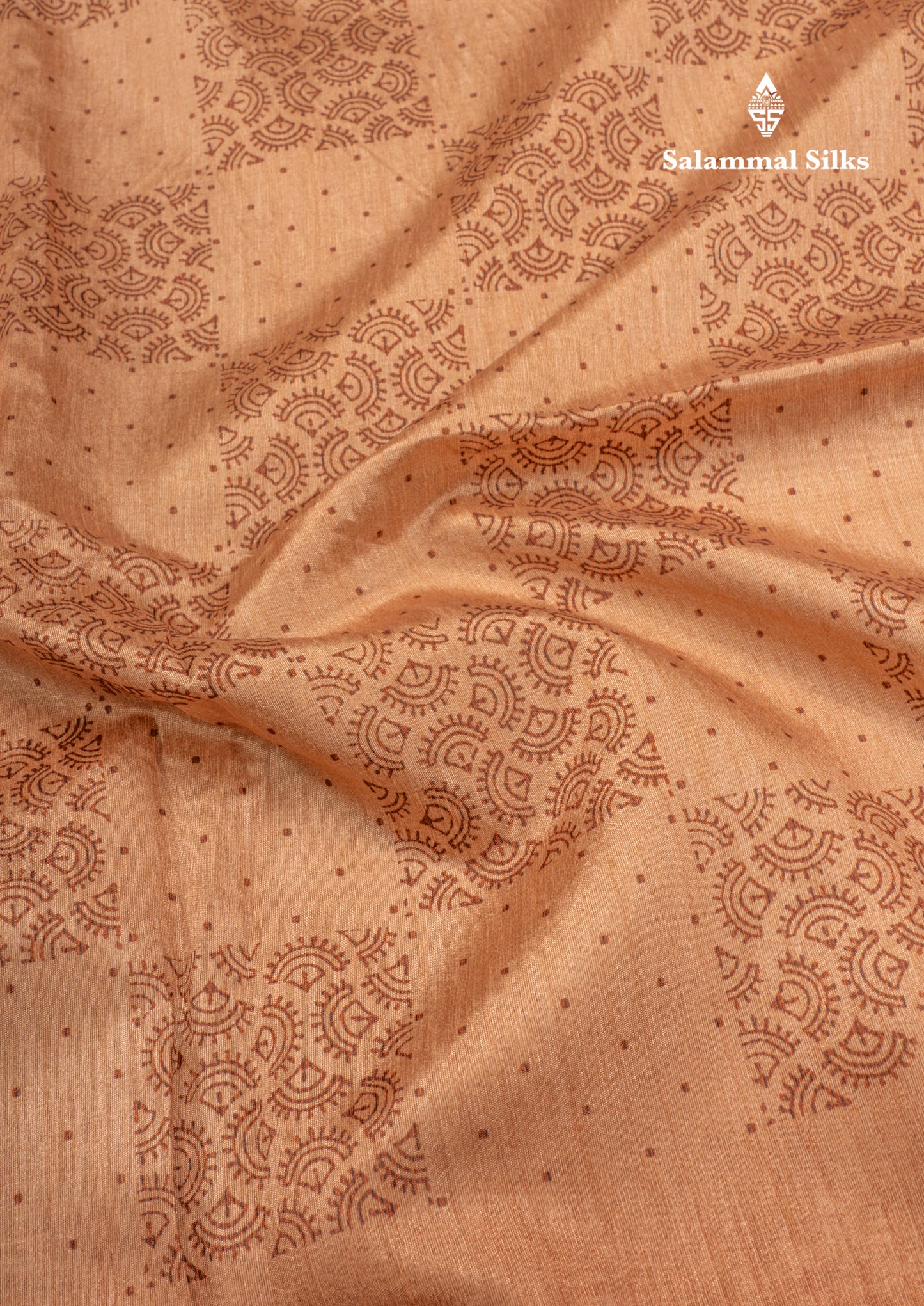 Pista Green Semi Tussar Fancy Saree With Small Ribbon Border