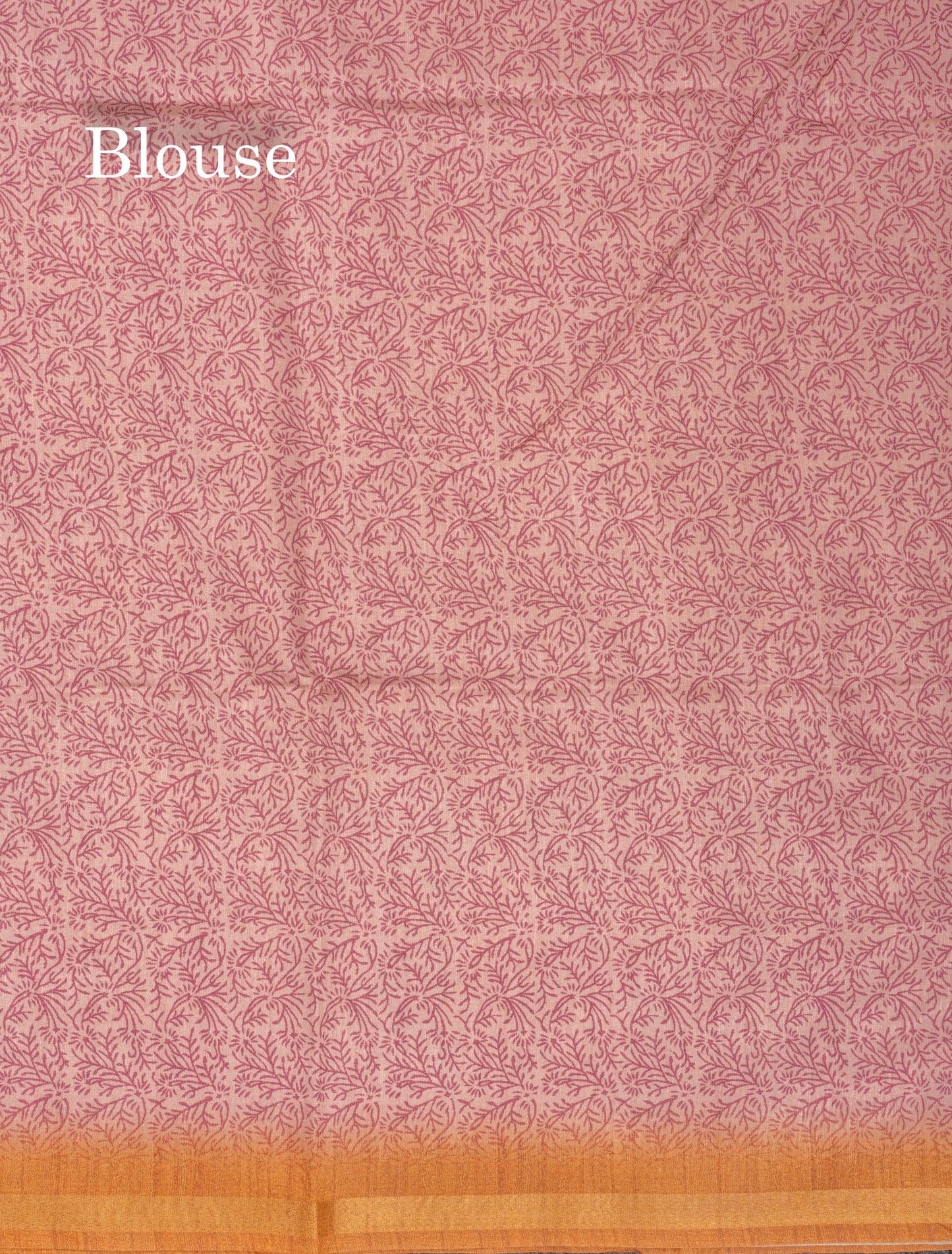 Pista Green Semi Tussar Fancy Saree With Small Ribbon Border