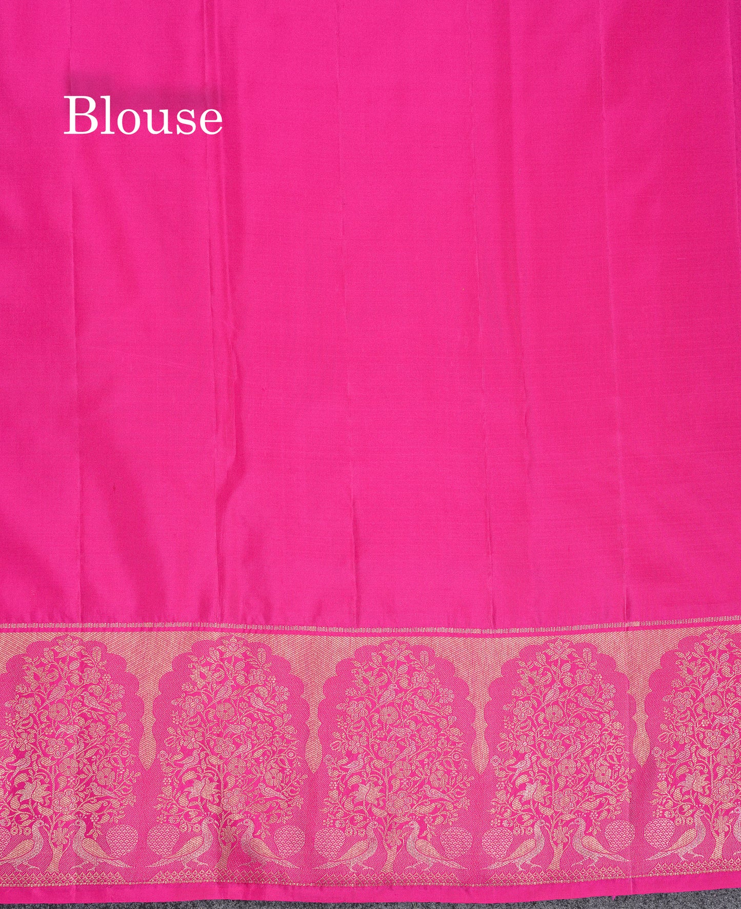 Beautiful Light Yellow Checks With Butta Bridal Pure Kanjivaram Silk Saree With Contrast Pink Fancy Border
