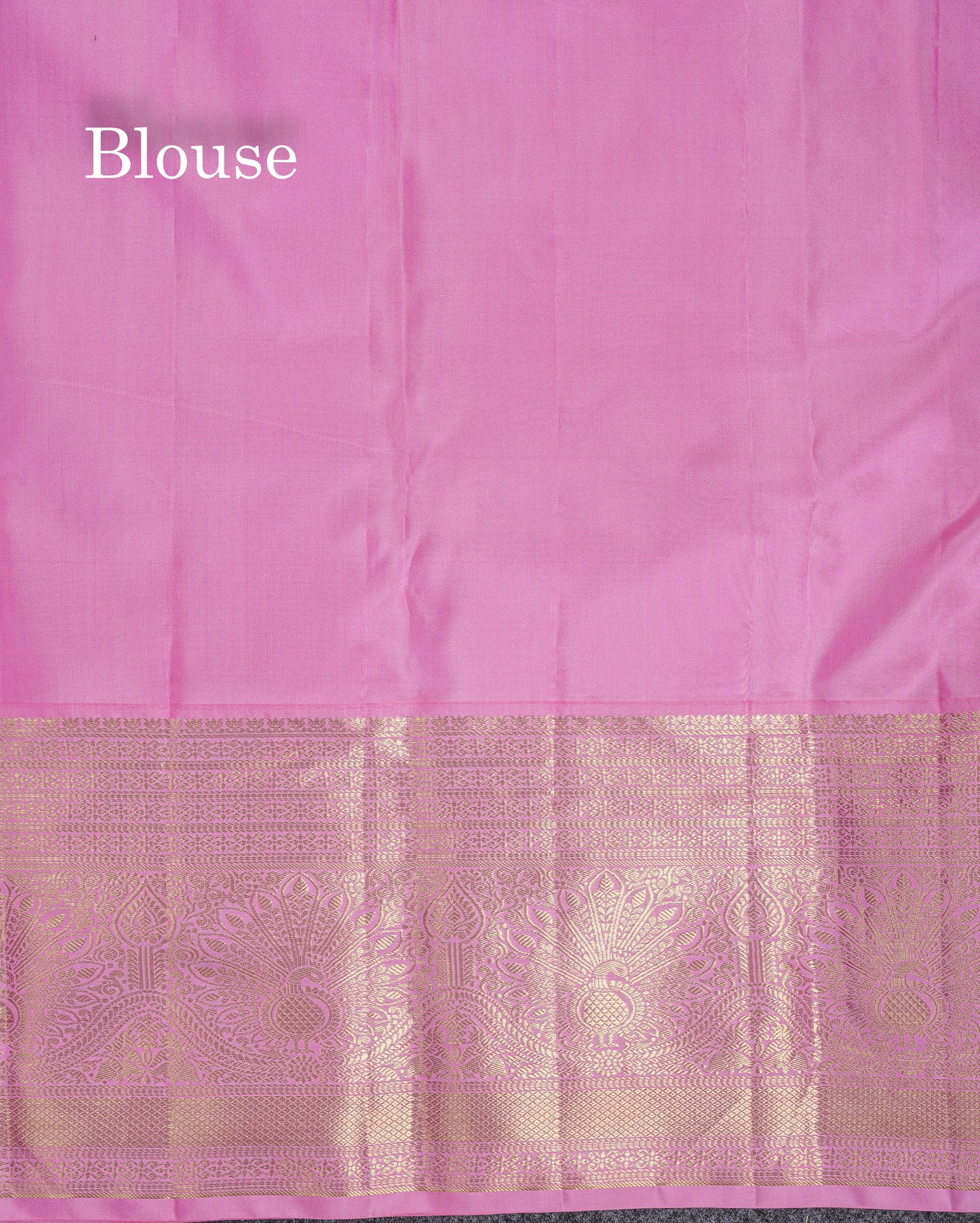 Beautiful Ice Blue Bridal Pure Kanjivaram Silk Saree With Contrast Baby Pink Traditional Evening Morning Border