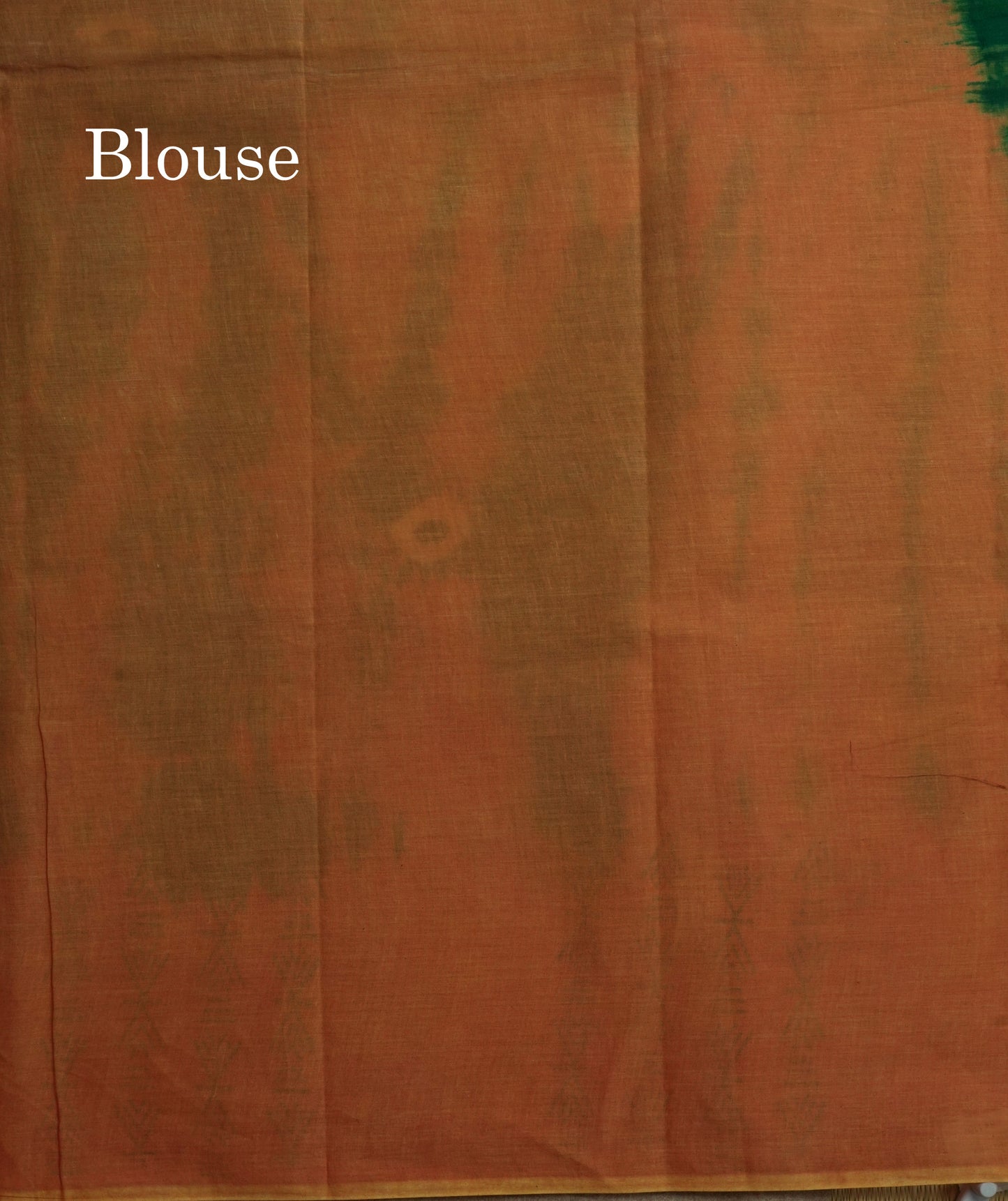 White Batik Print Sungudi Pure Cotton Saree With Contrast Grey Border