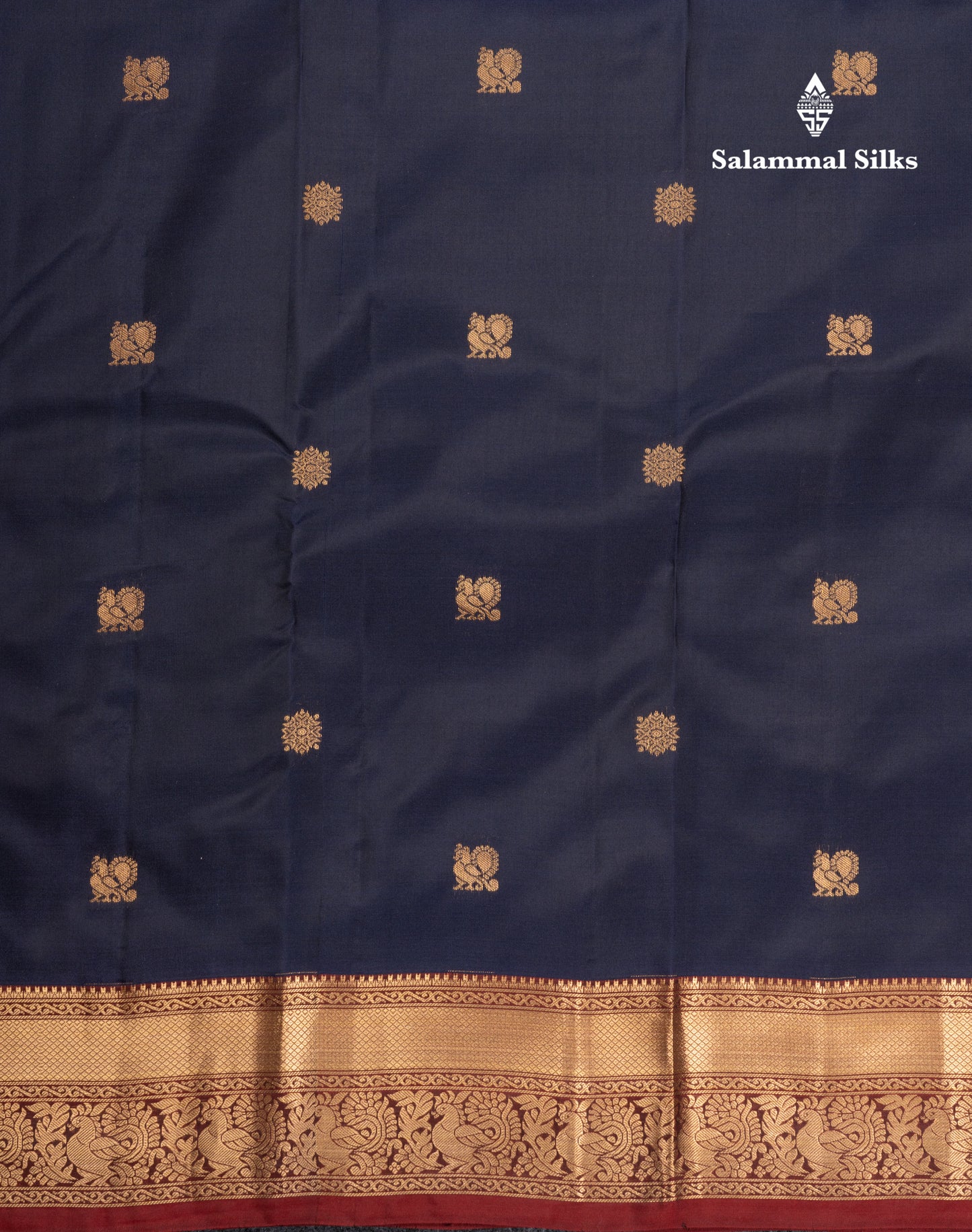 Dual Tone Dark Maroon Pure Silk Mix Saree With Contrast Chilly Red Border