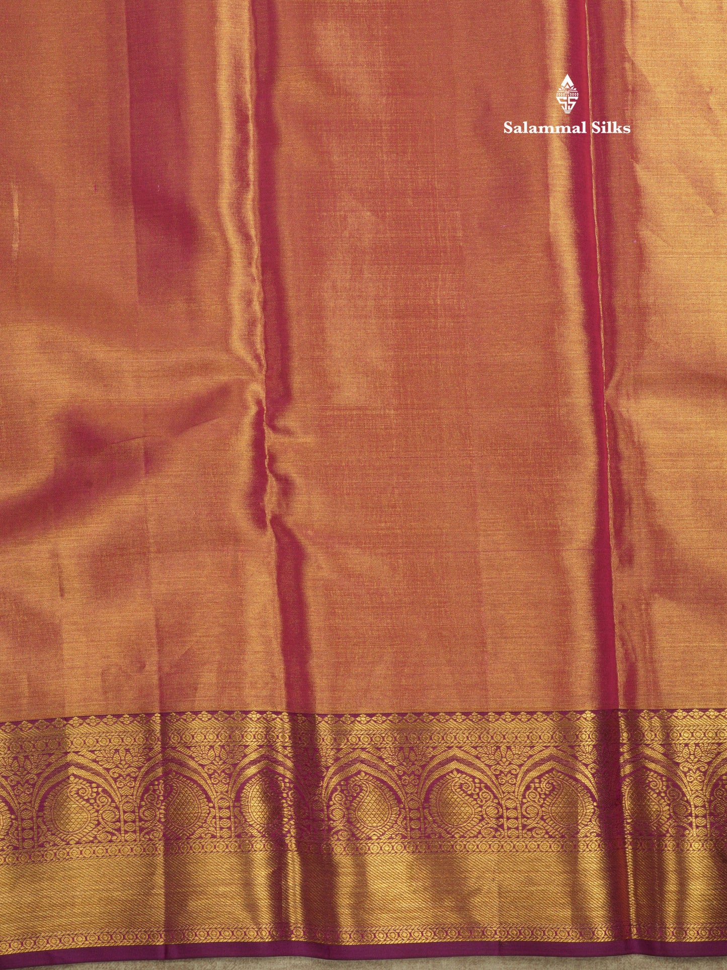Korvai Pista Green Beautiful Tissue Bridal Pure Silk Saree With Magenta Border