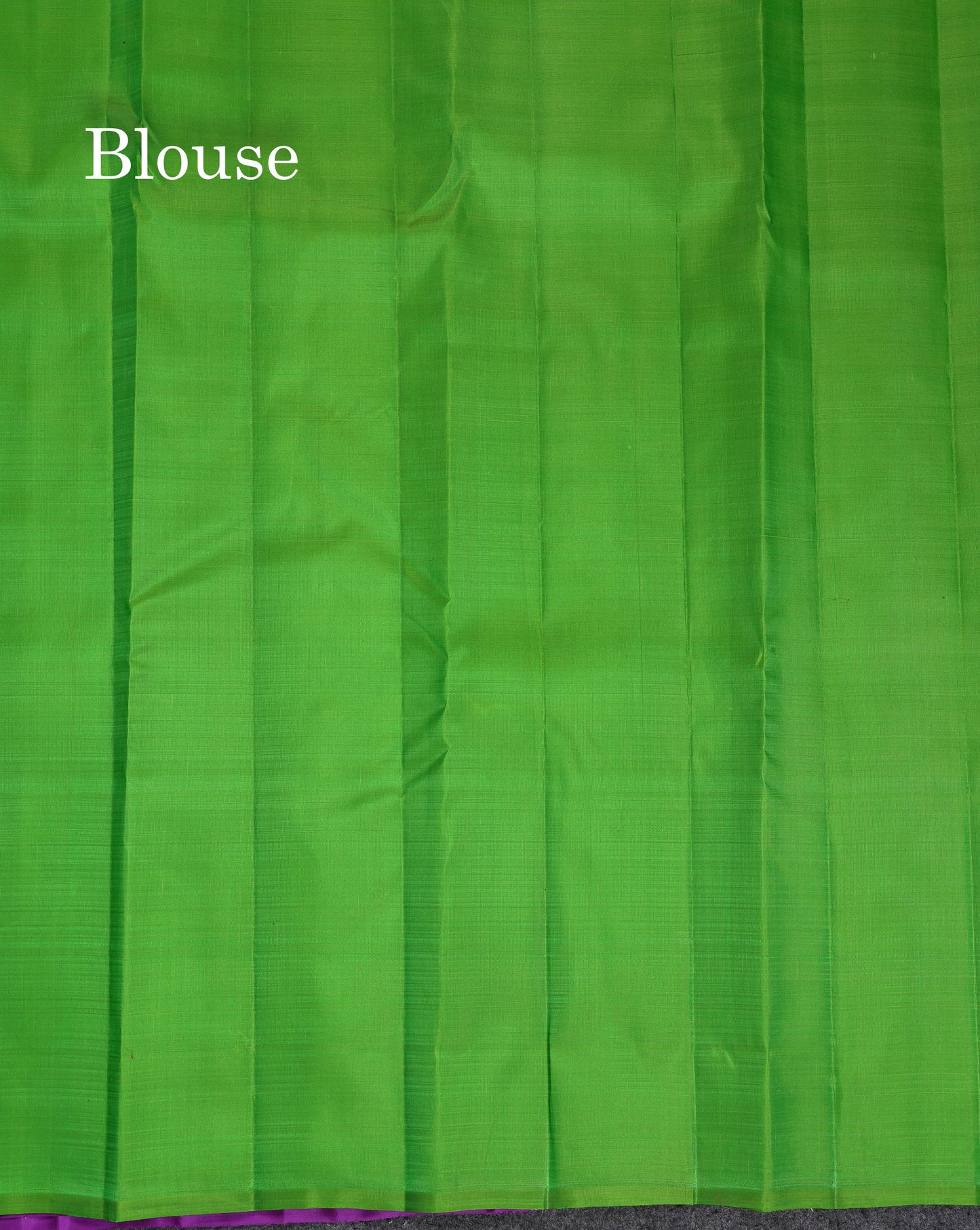 Beautiful Purple Pure Kanjivaram Silk Saree With Tradiional One Side Border