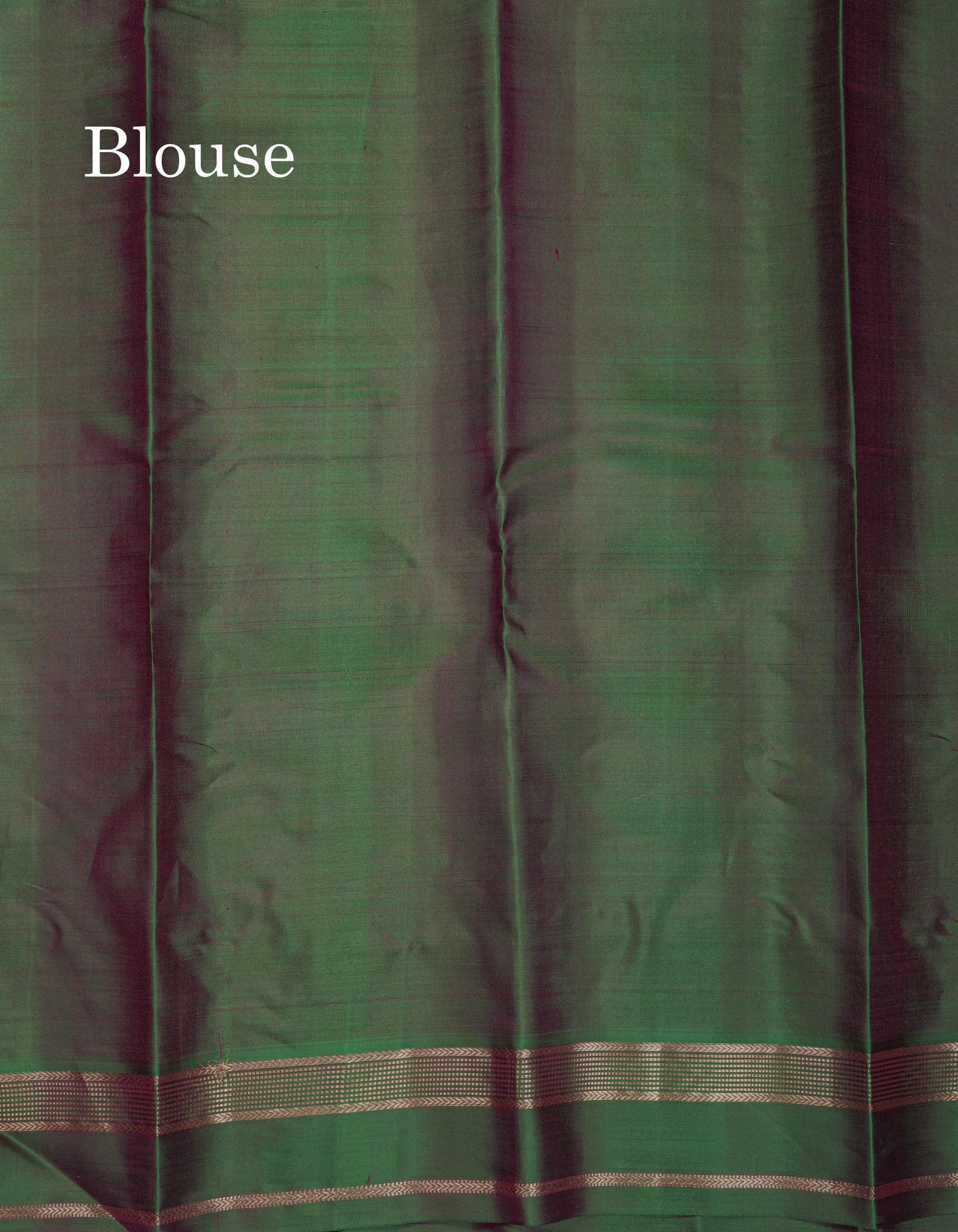 Beautiful Magenta Pink Checks With Butta Pure Kanjivaram Silk Saree With Contrast Green Traditional Gap Border