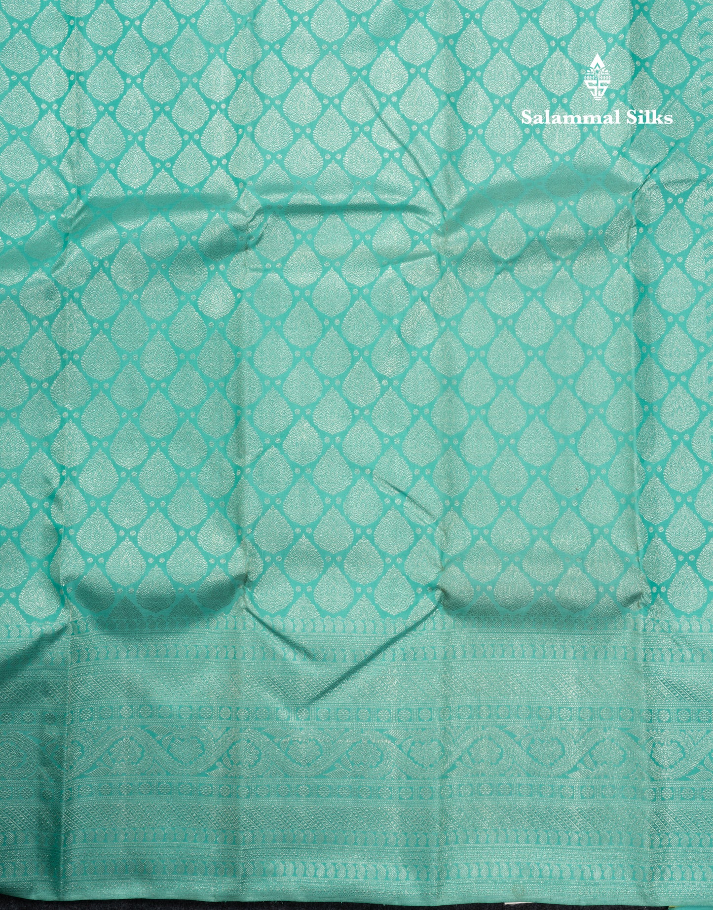 Kanjivaram Light Ananda Pure Silk Saree With Silver Zari Border