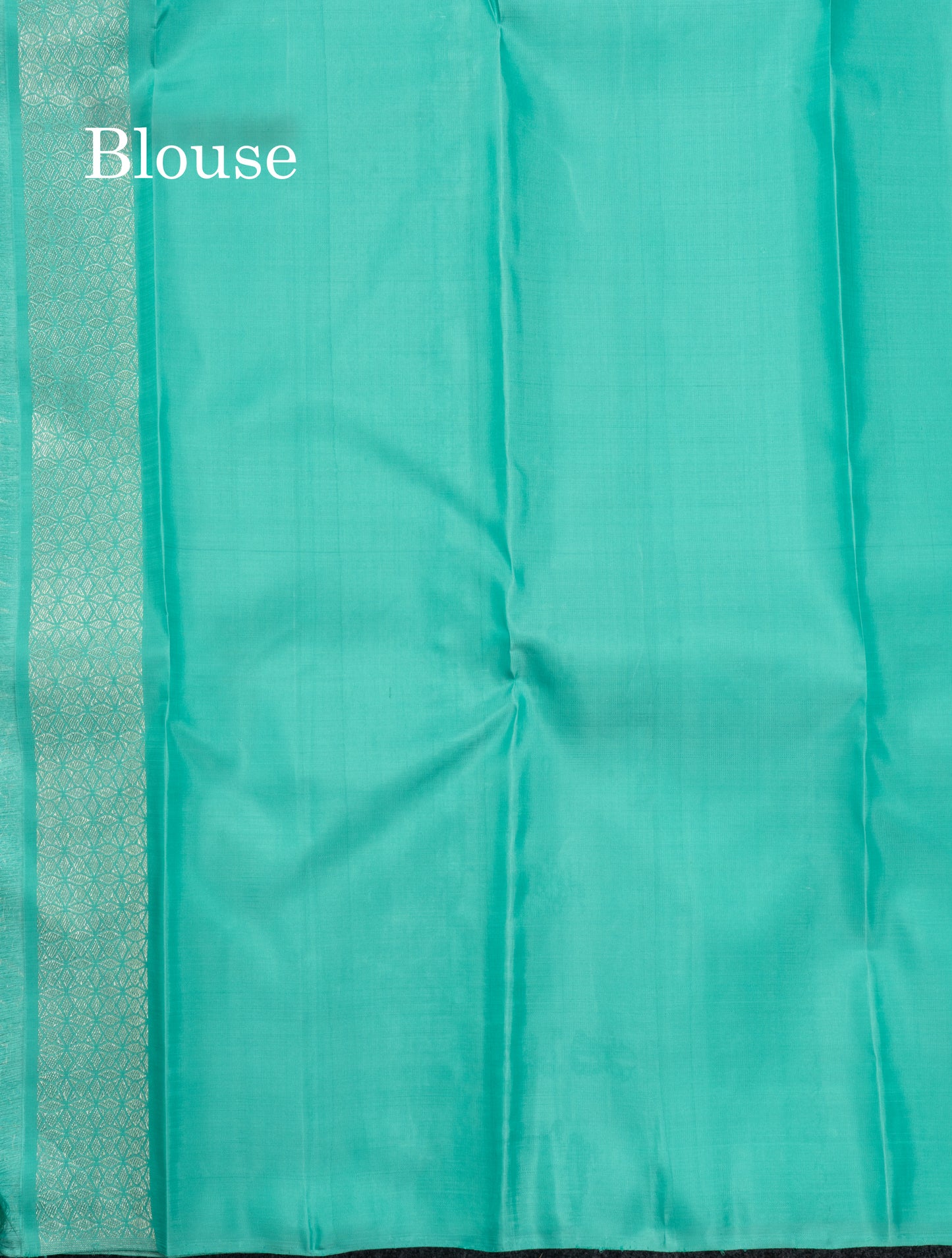 Kanjivaram Light Ananda Pure Silk Saree With Silver Zari Border