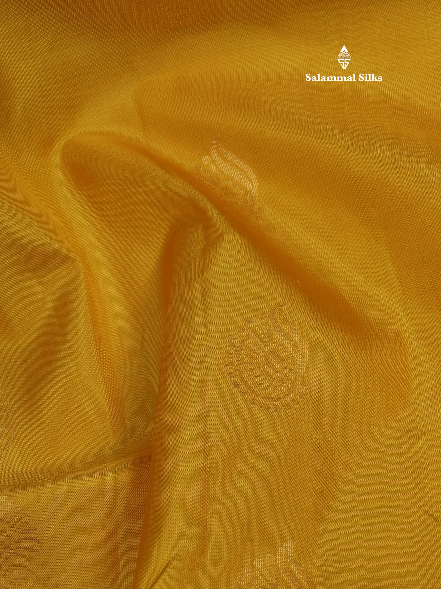 Mustard Yellow Pure Kanjivaram Soft Silk Saree With Contrast Bottle Green Small Traditional Border