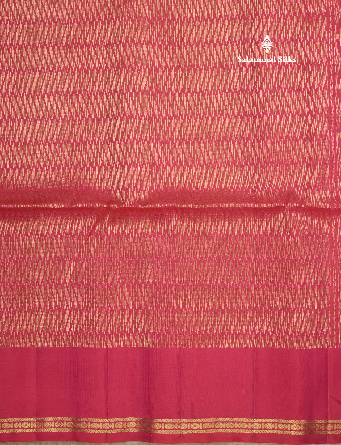 Parrot Green Pure Kanjivaram Soft Silk Saree With Contrast Pink Small Traditional Border