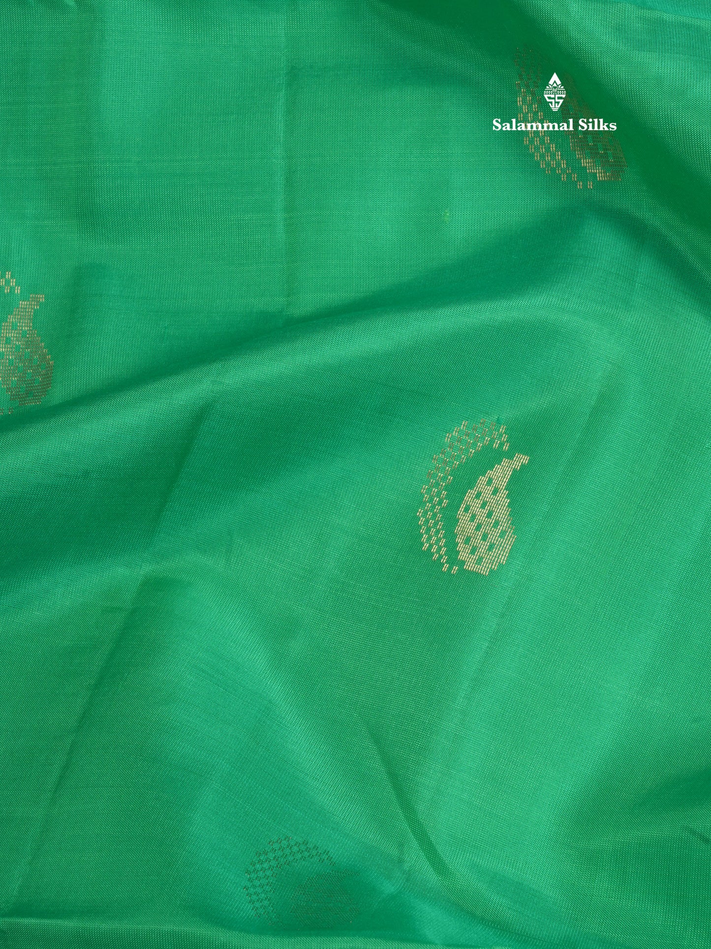 Parrot Green Pure Kanjivaram Soft Silk Saree With Contrast Pink Small Traditional Border
