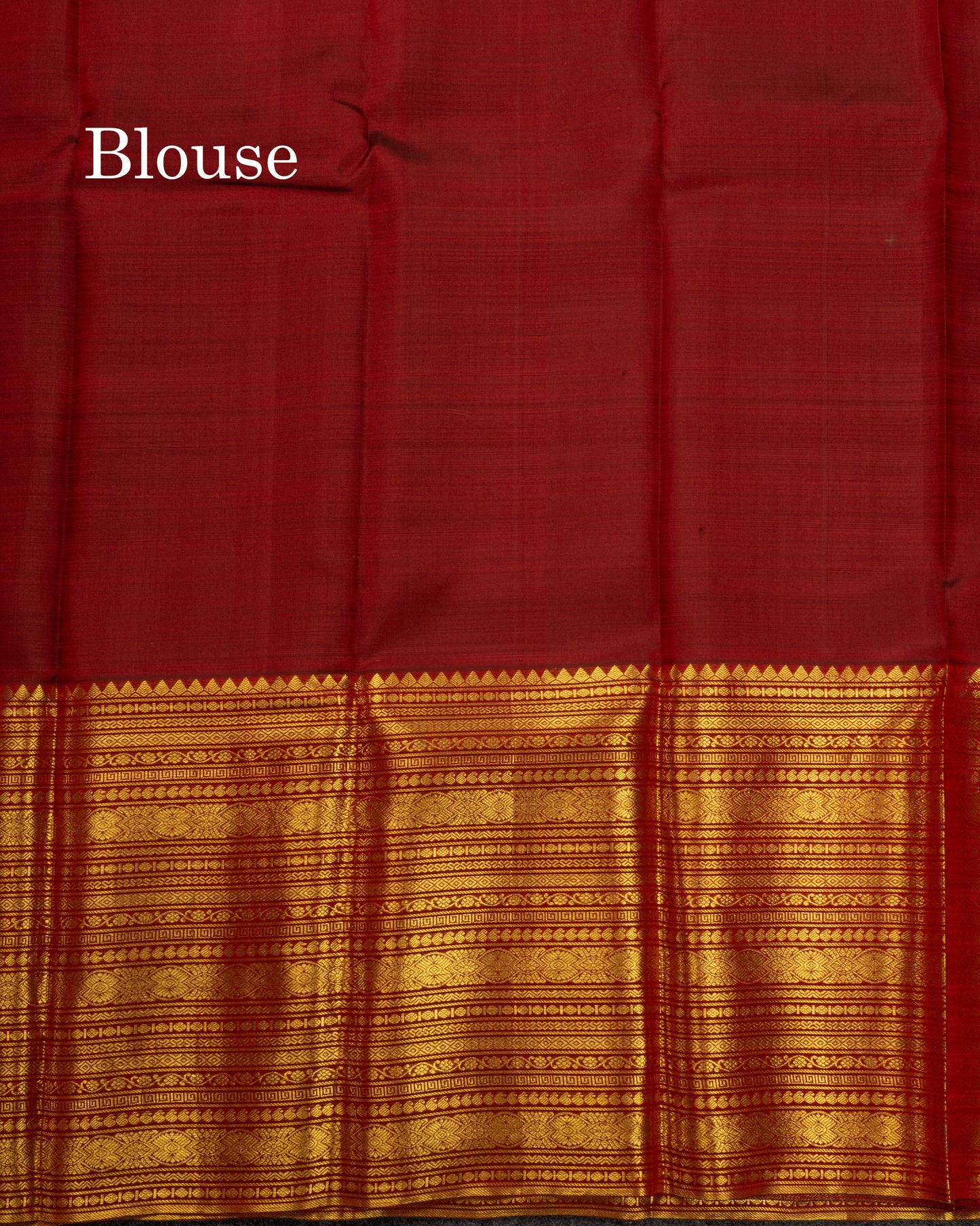 Kanjivaram Beautiful Pinkish Peach Pure Silk Saree With Maroon Long Border
