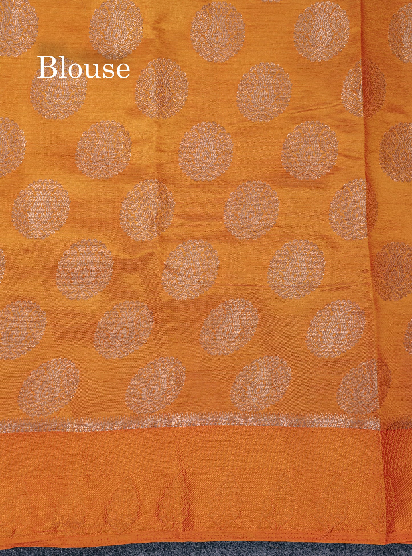 Beautiful Mustard Yellow Semi Raw Silk Saree With Fancy Border