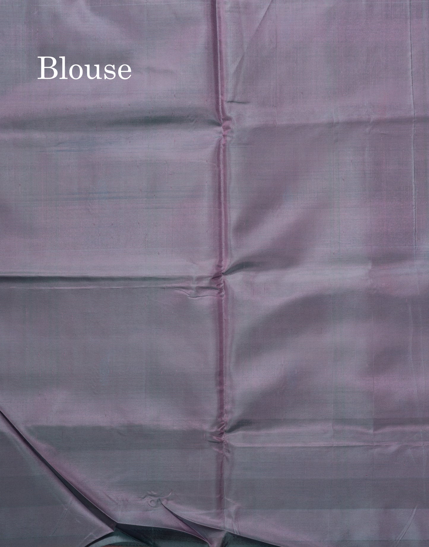 MultiColour Banana Pinth Saree (Vaazhainaar Pattu) With Contrast Dual Tone Light Lavender Blouse