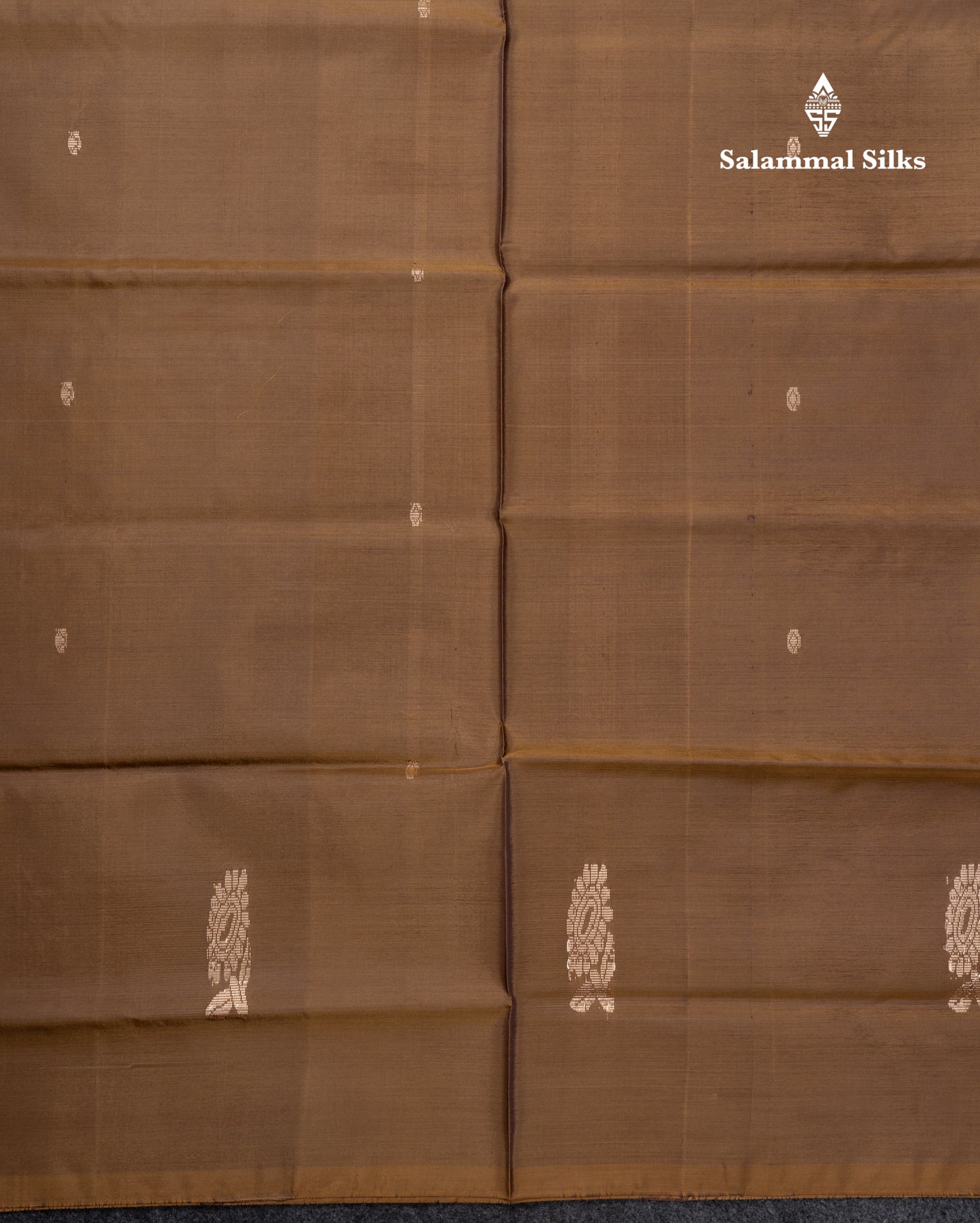 Brown Banana Pinth Saree (Vaazhainaar Pattu) With Contrast Pink Blouse