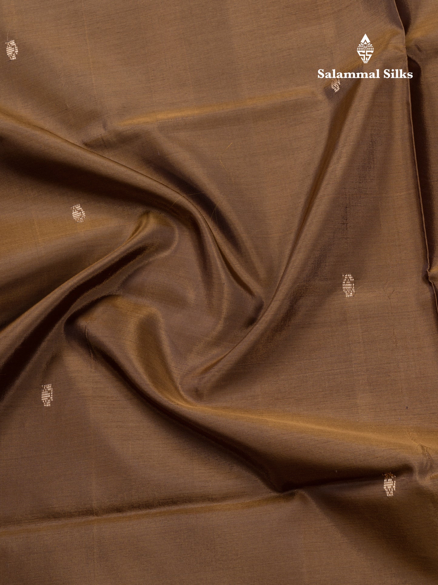 Brown Banana Pinth Saree (Vaazhainaar Pattu) With Contrast Pink Blouse