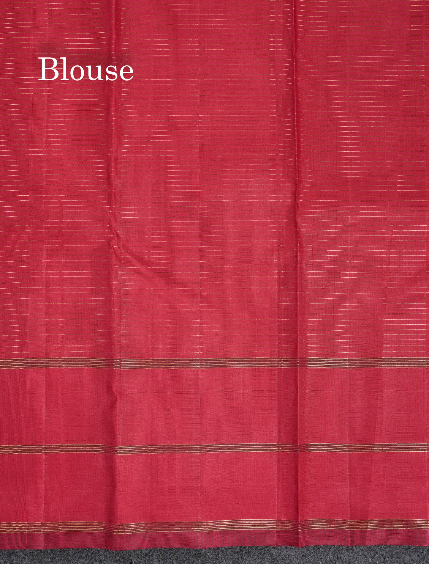 Beautiful Maroon Vaira Oosi Small Checks Pure Kanjivaram Silk Saree With Traditional Border