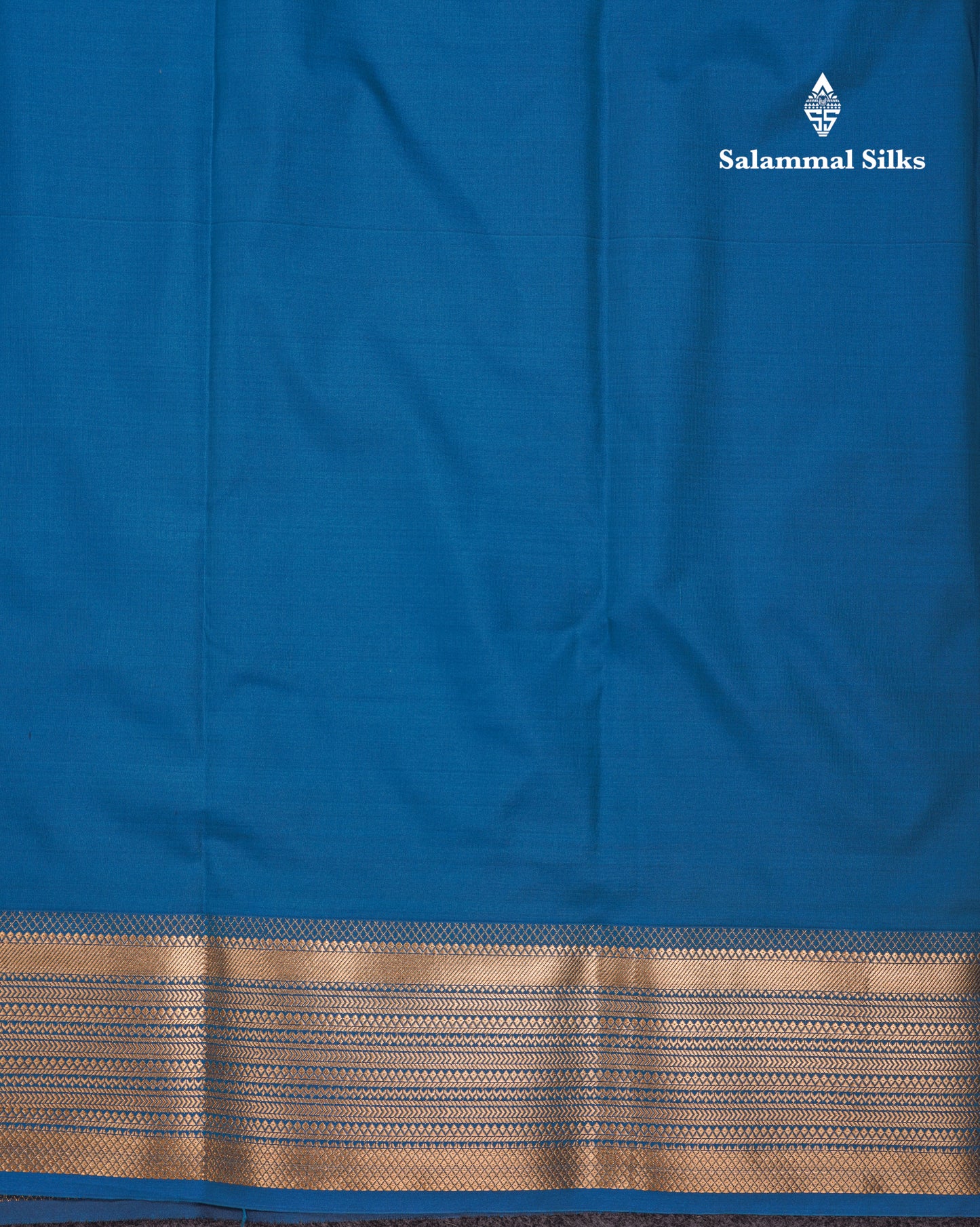 Beautiful Rust Orange Traditional Buttas Semi Silk Saree With Dark Maroon Border