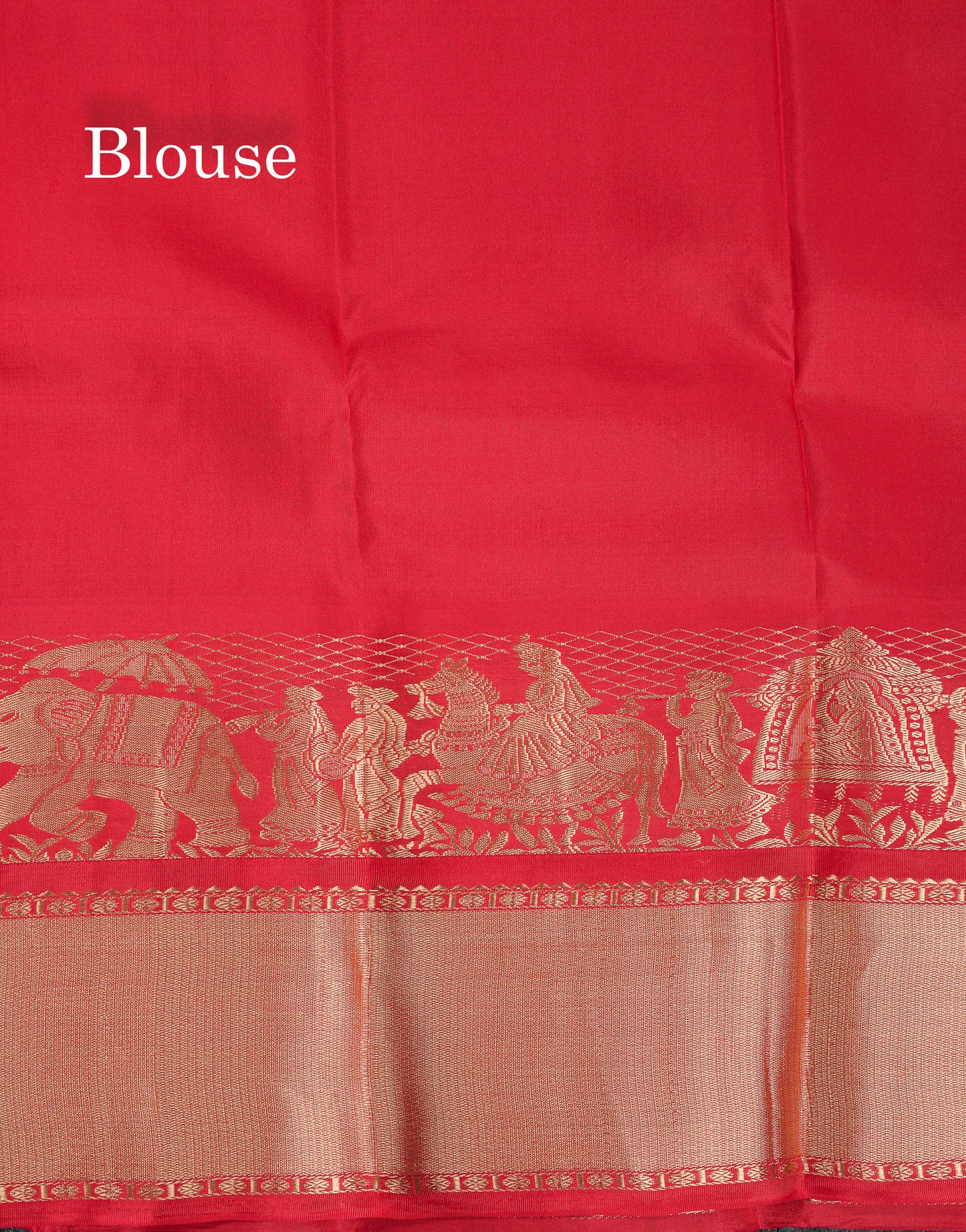 Beautiful Light Pista Green Pure Kanjivaram Silk Saree with Contrast Chilly Red Traditional Pallakku Border
