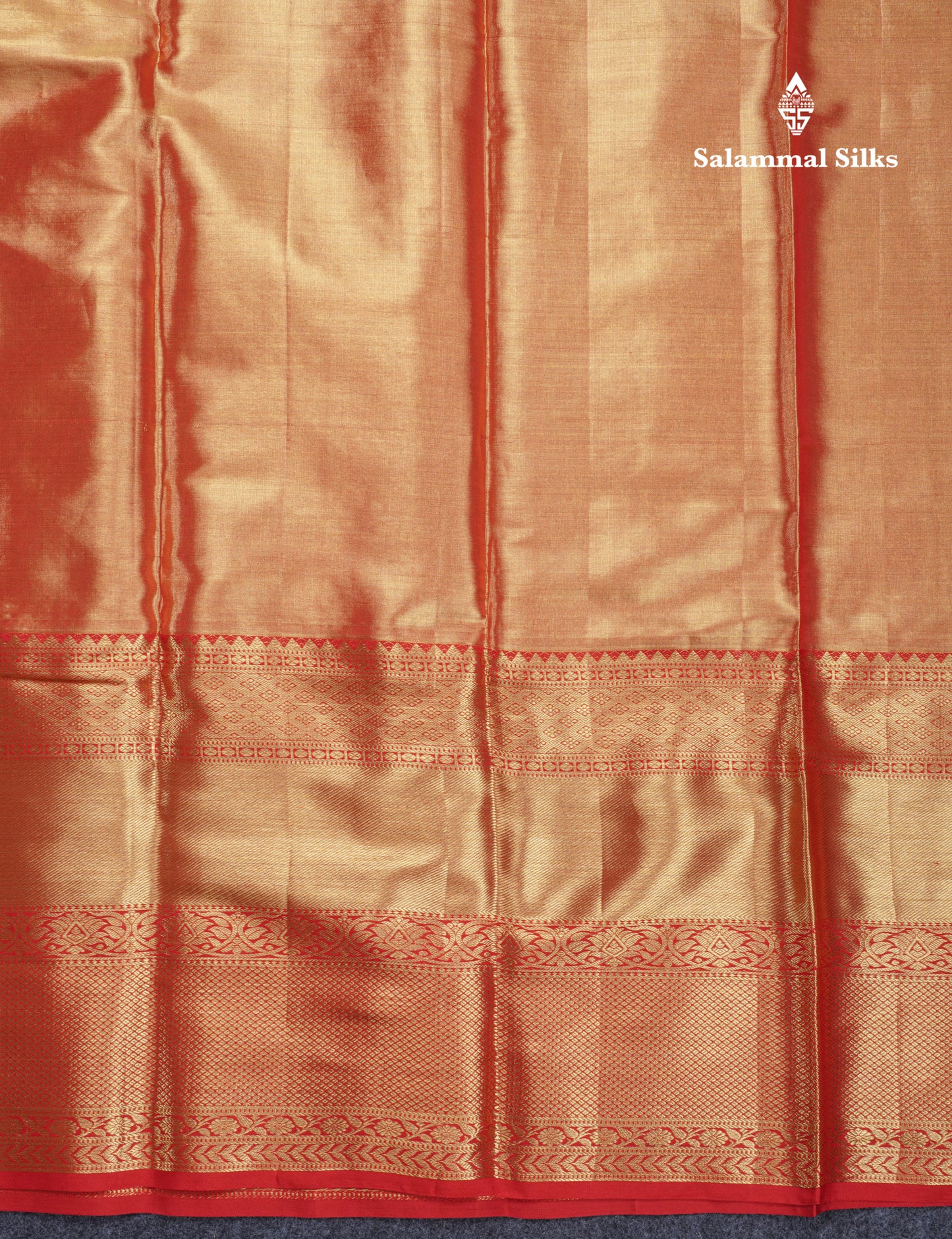 Golden Yellow Beautiful Tissue Grand Bridal Pure Kanjivaram Silk Saree With Maroon Evening Morning Border