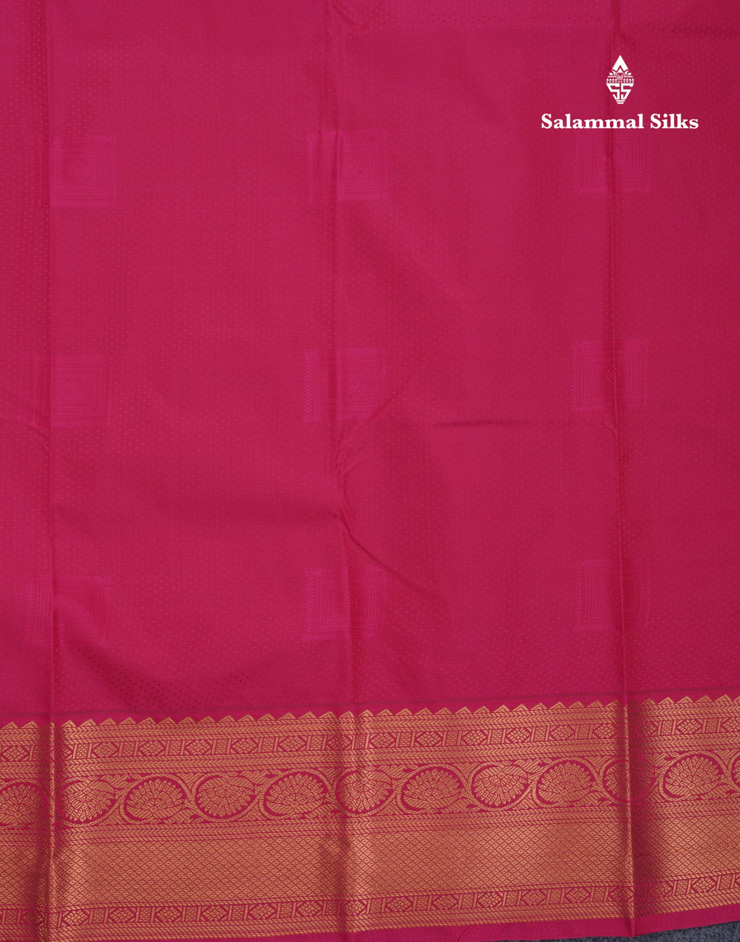 Rexona Beautiful Semi Silk Saree With Contrast Pink Border