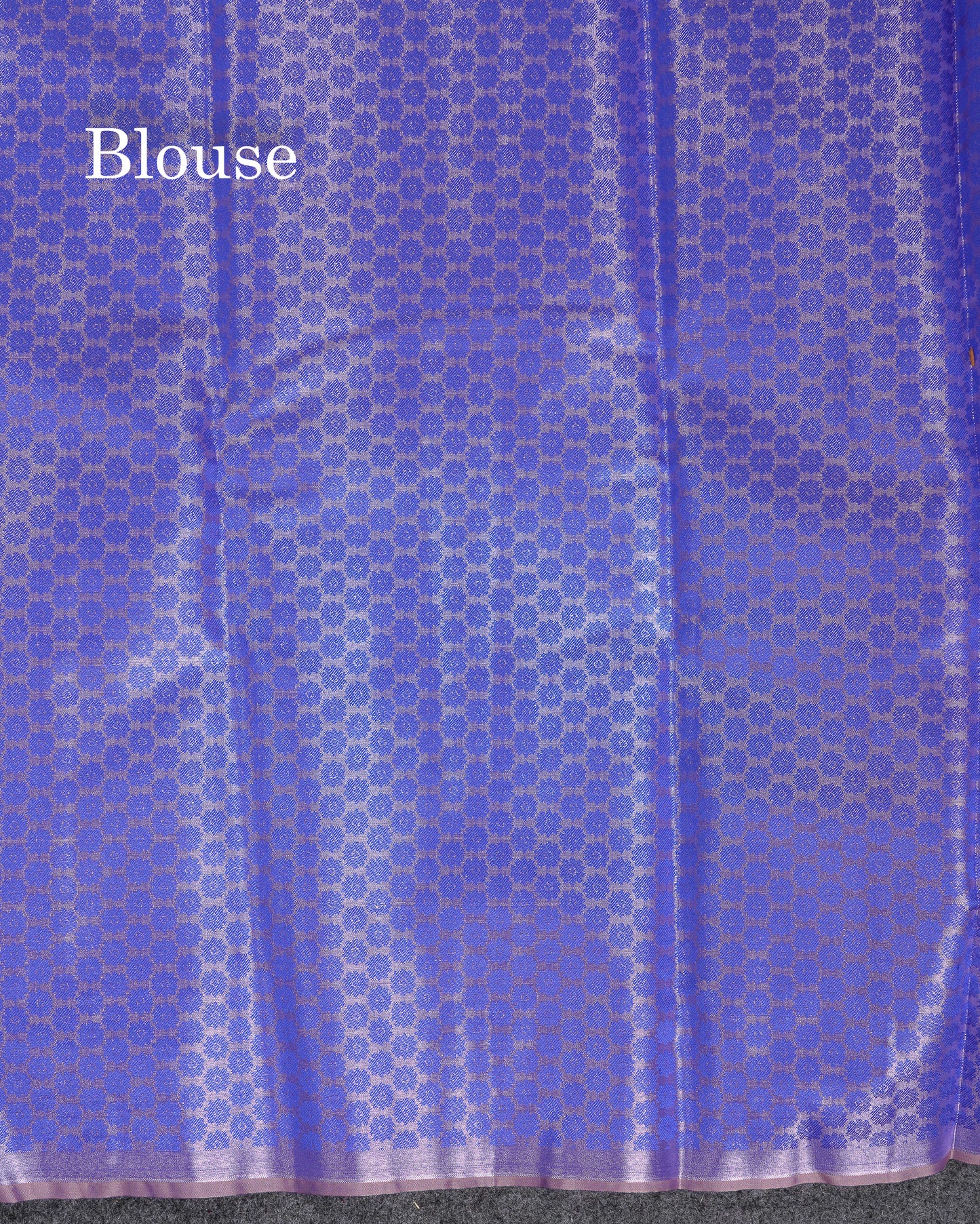 Beautiful Light Lavender Tissue Semi Silk Saree With Contrast Pink Blouse