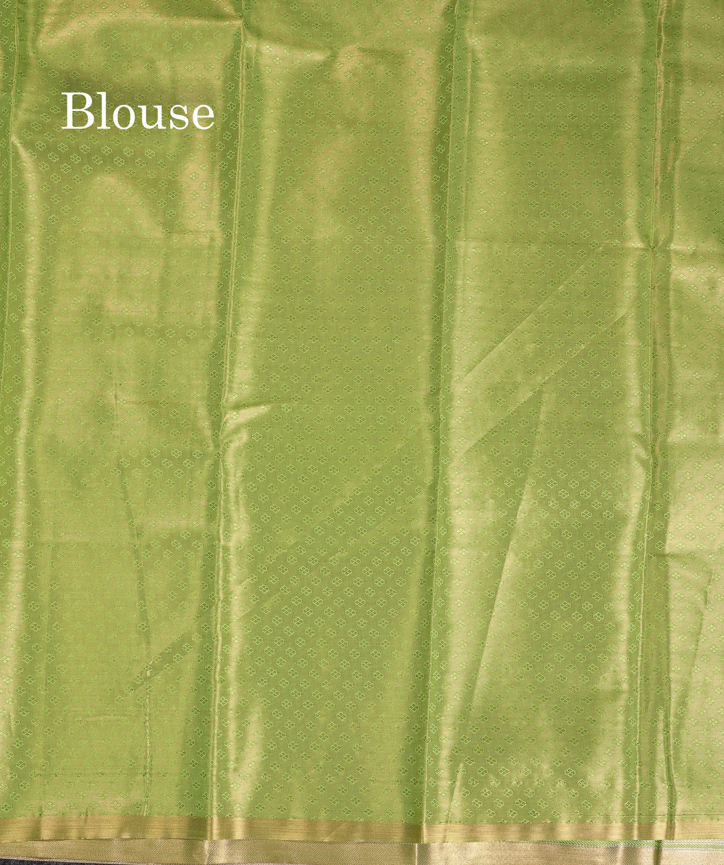 Beautiful Parrot Green Tissue Semi Silk Saree With Fancy Evening Morning Border