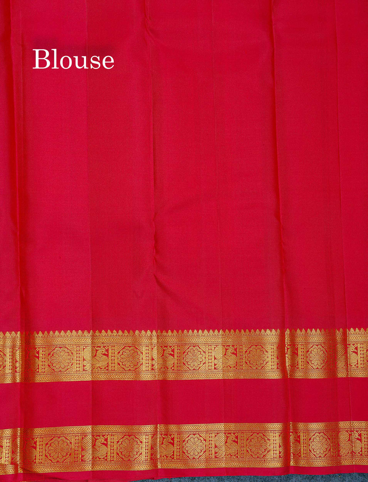 Pure Kanjivaram Silk Saree - Dark Brown Colour Body With Buttas & Traditional Gap Border