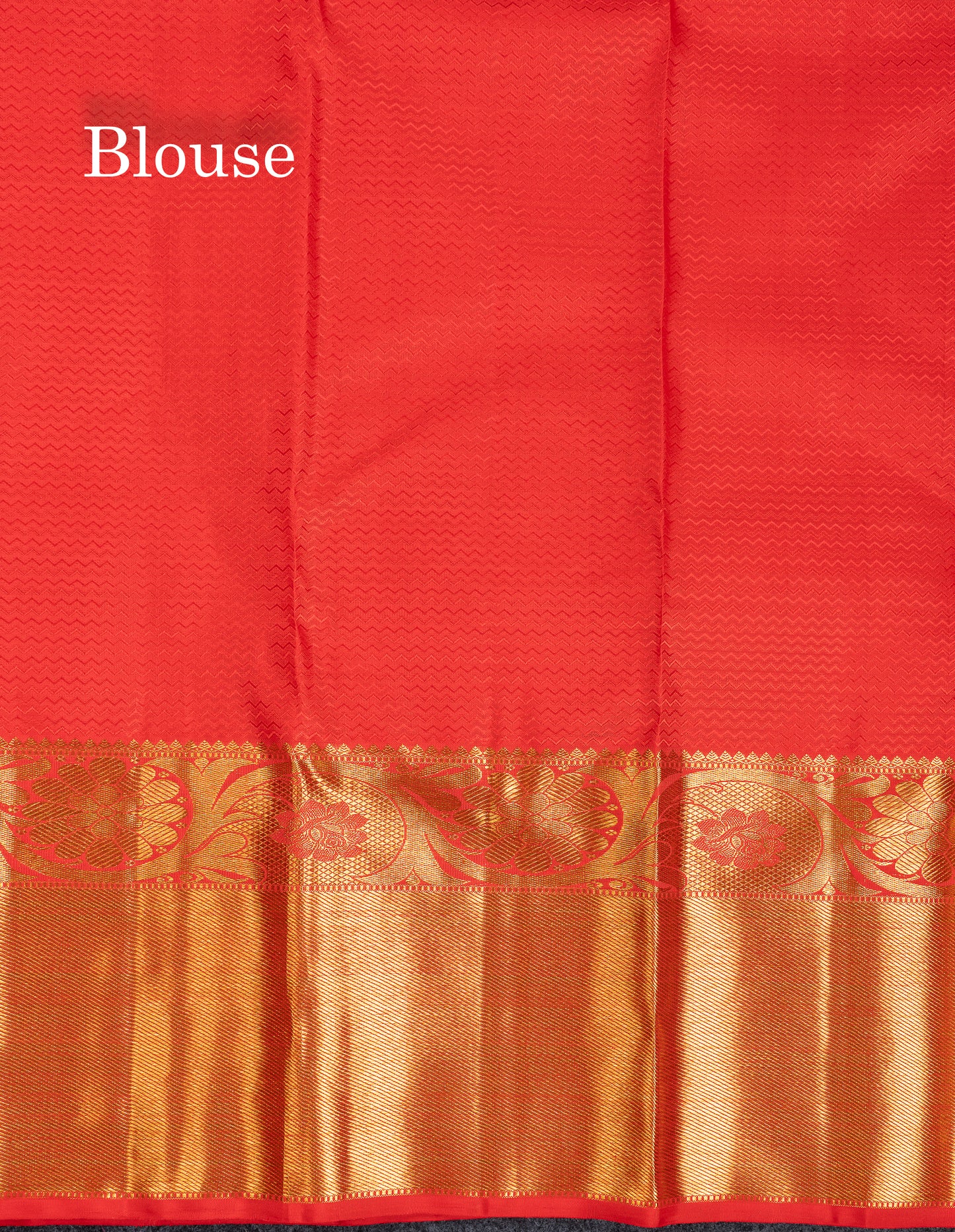 Beautiful Chilly Red Checks With Butta Bridal 2G Pure Kanjivaram Silk Saree With Traditional Evening Morning Border