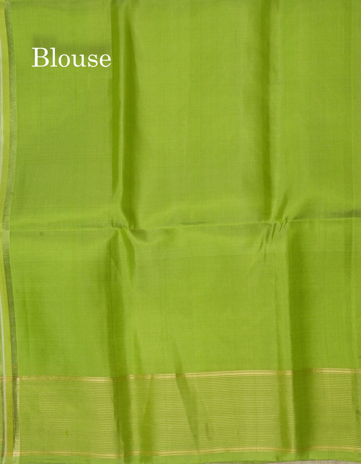 Beautiful Light Green Pure Kanjivaram Soft Silk Saree With Contrast Light Elaichi Green Border