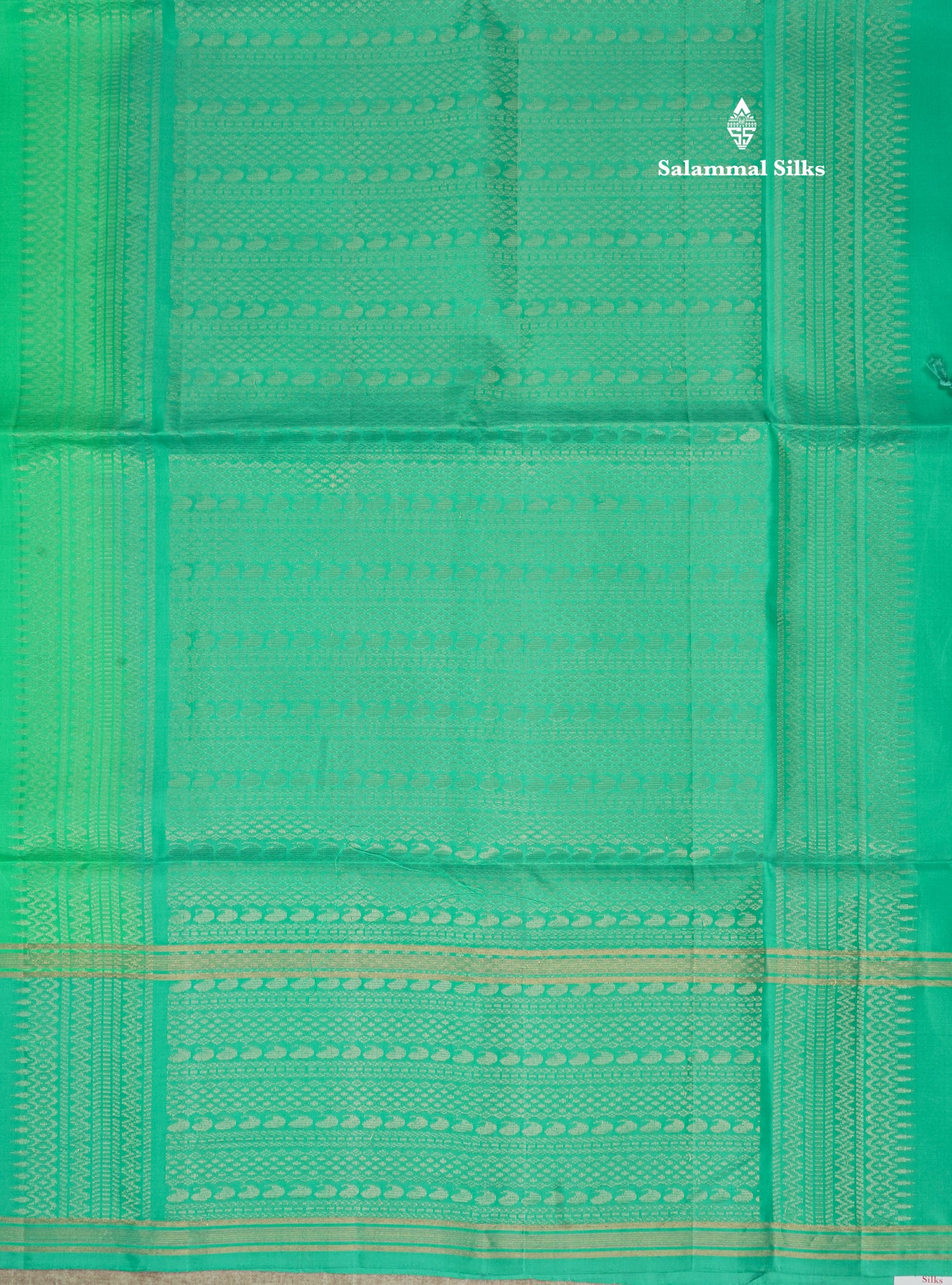 Beautiful Light Green Pure Kanjivaram Soft Silk Saree With Contrast Rexsona Border
