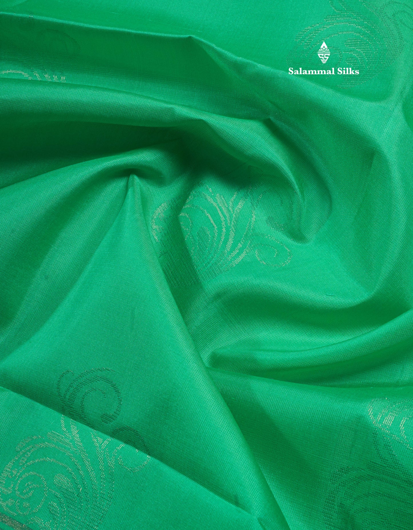 Beautiful Light Green Pure Kanjivaram Soft Silk Saree With Contrast Rexsona Border