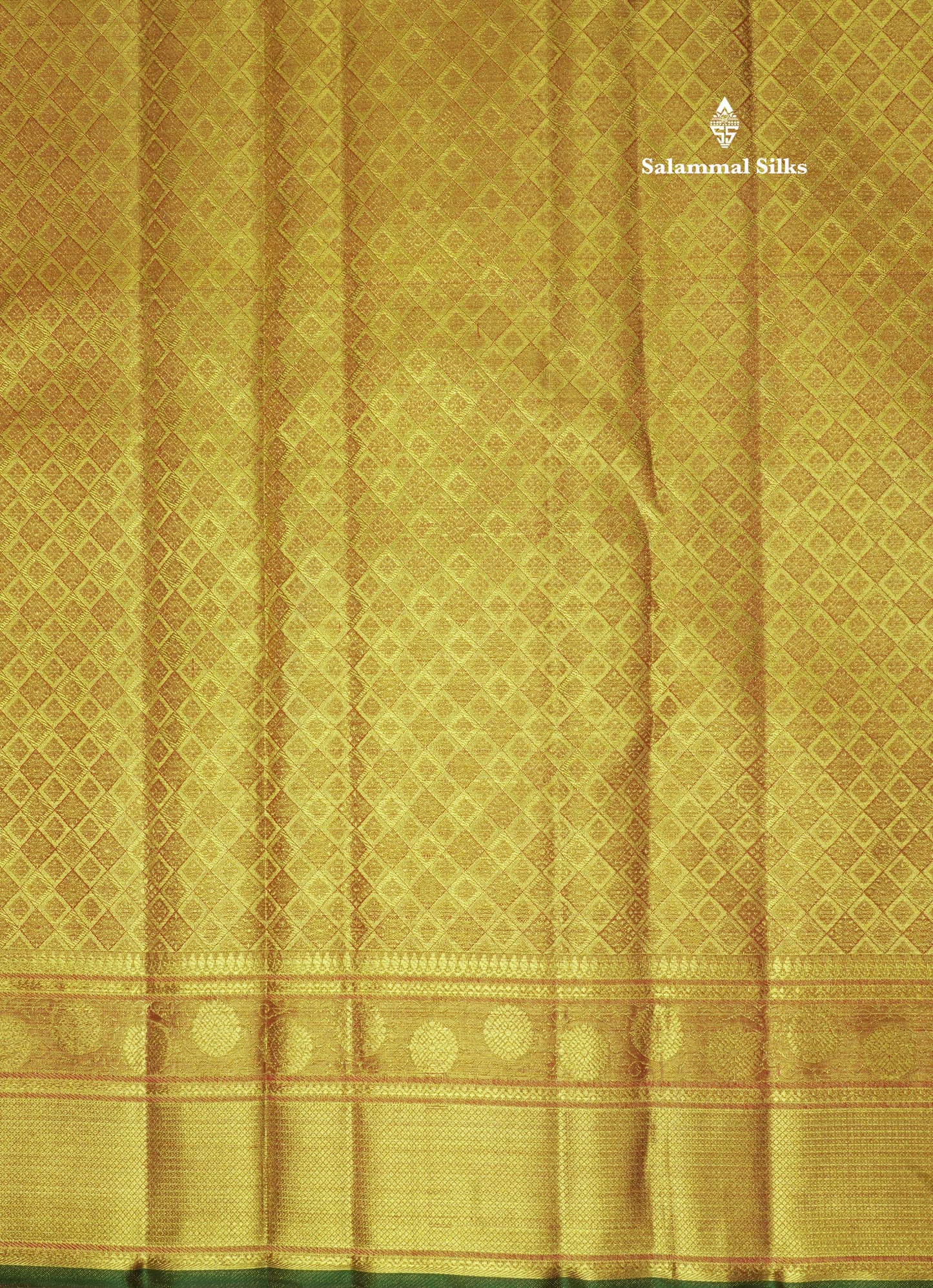 Light Maroon Tissue Pure Kanjivaram 2G Zari Silk Saree With Gold Zari Border