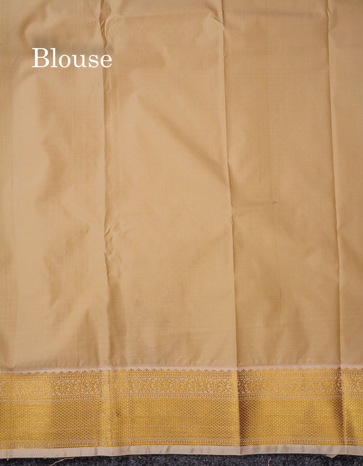 Semi Silk Saree - Bottle Green Mango Butta With Tiny Vaira Oosi Checks Along With Contrast Cream Sandal Traditional Border